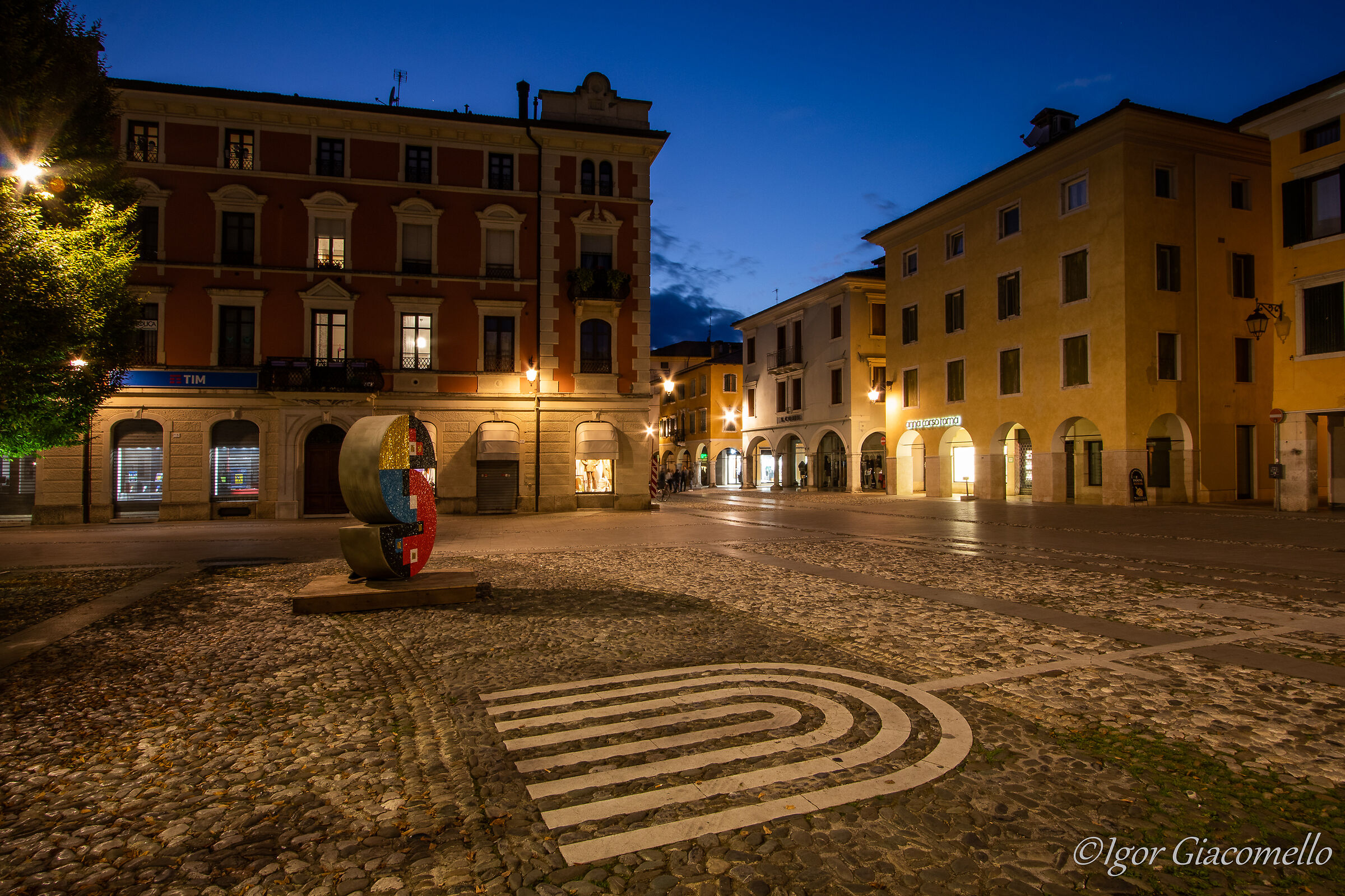 Spilimbergo, when it's evening...