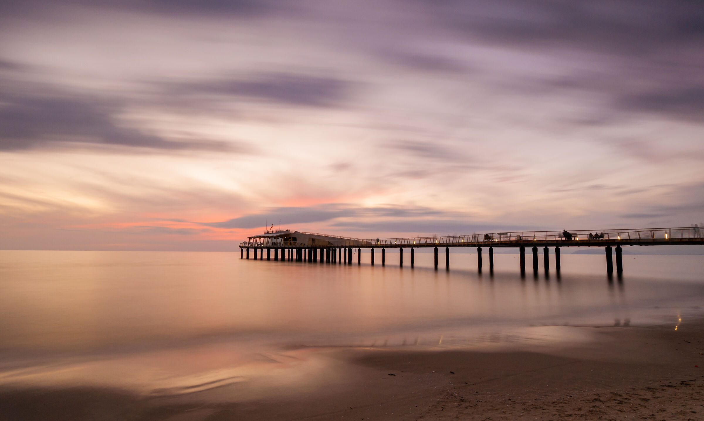 Long times by the sea