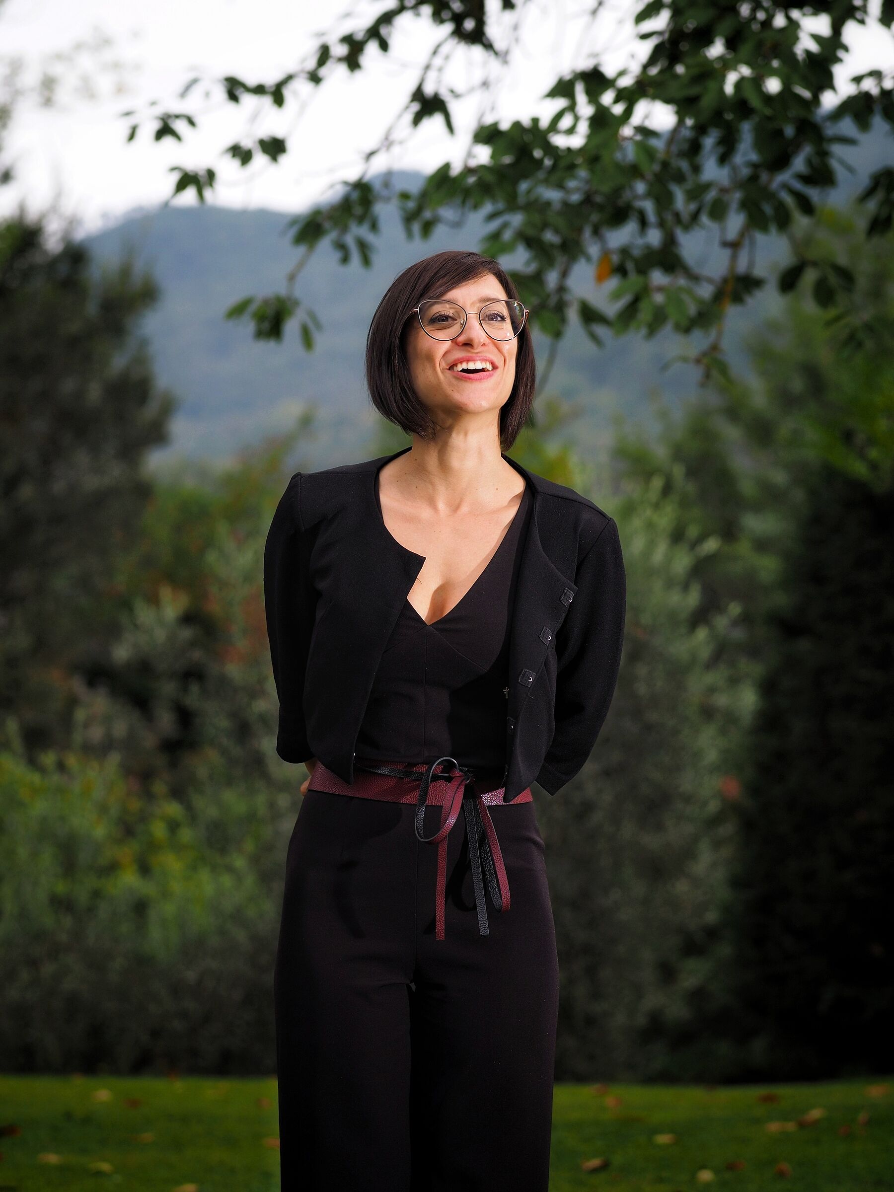 Immersed in greenery