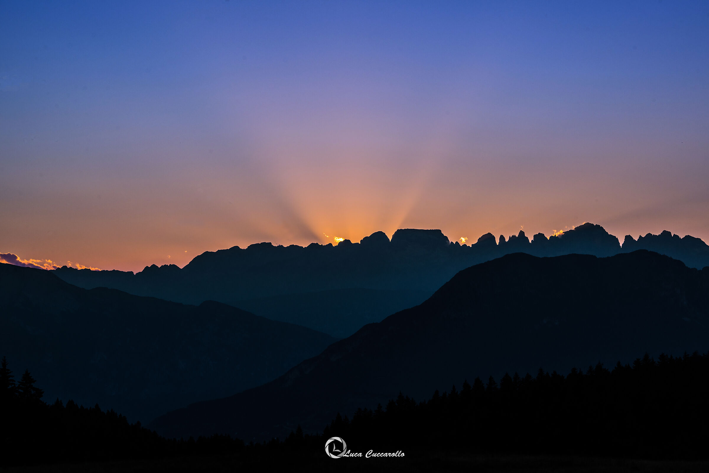 Sunset Dolomiti di Brenta