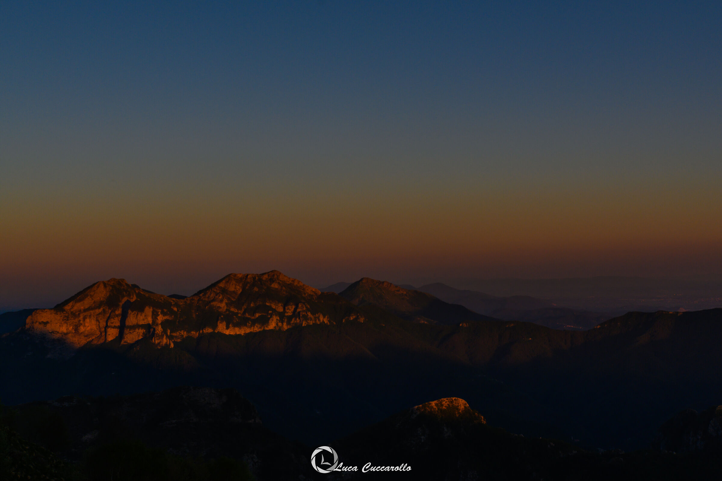 Sunset Alpi Apuane