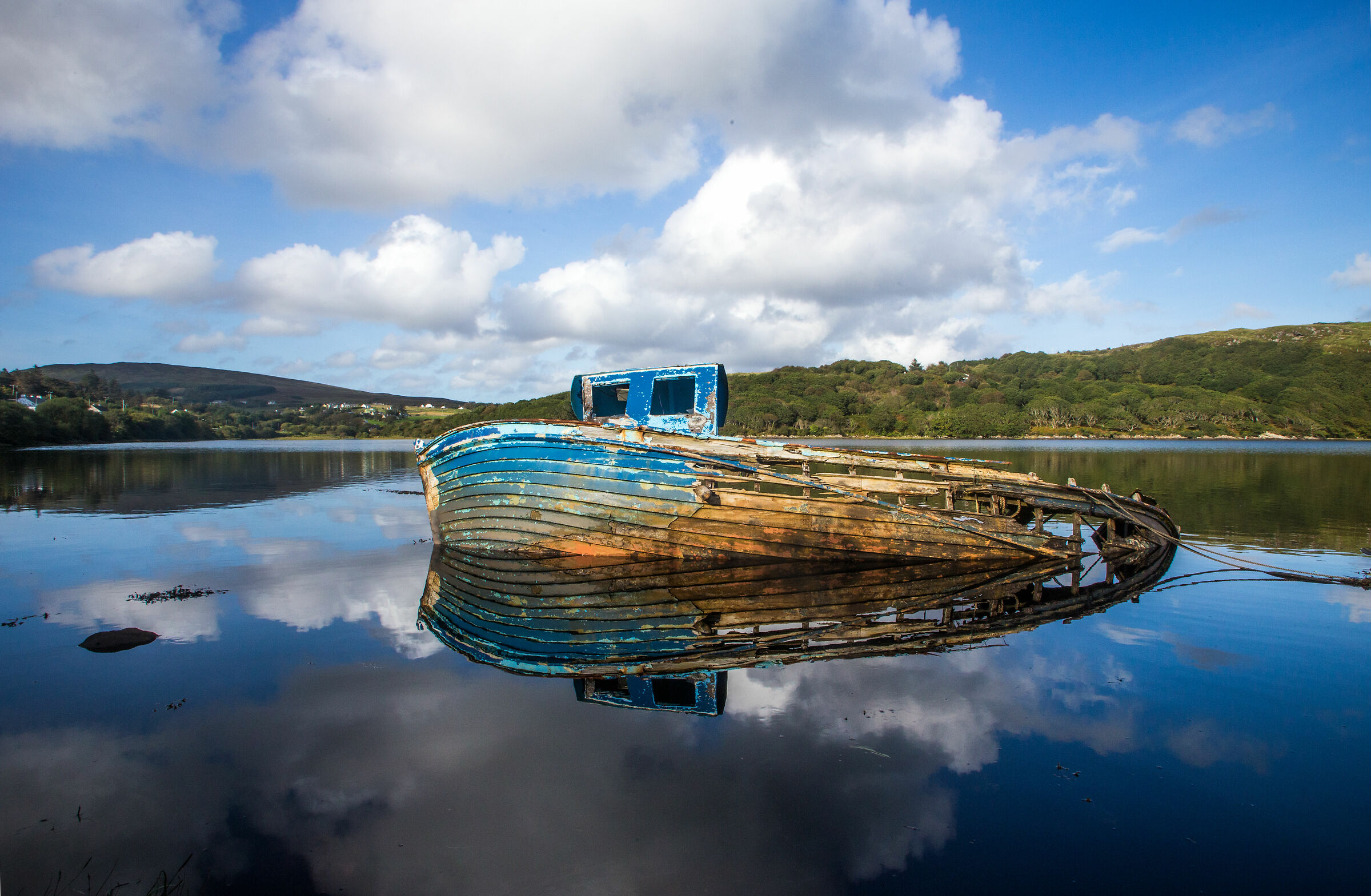 Sun-drenched Ireland