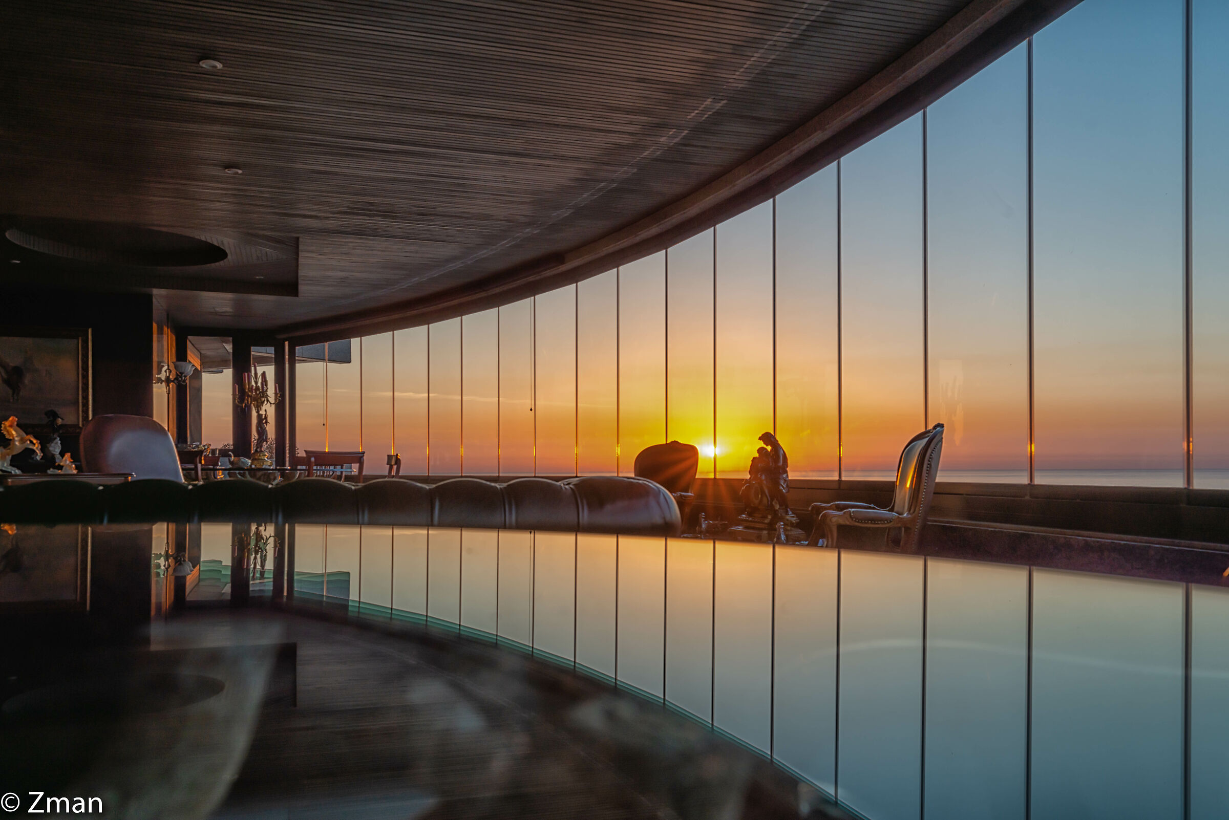 Tramonto e riflessioni