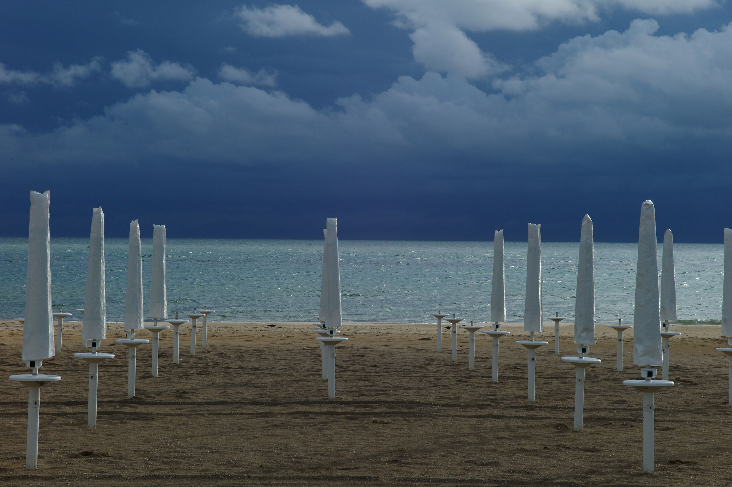 Pesaro 2019: spiaggia di levante
