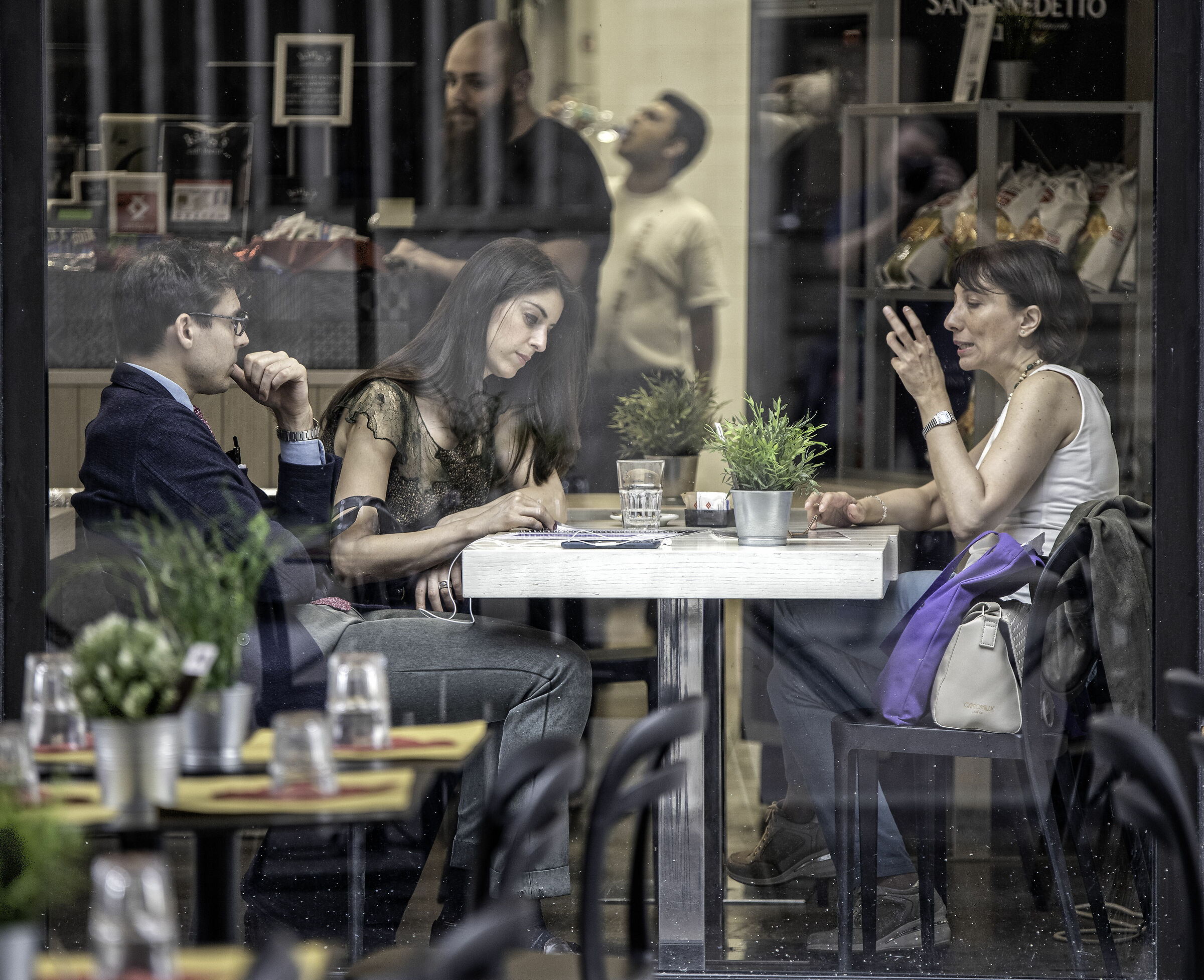 Three friends(that at the Bar