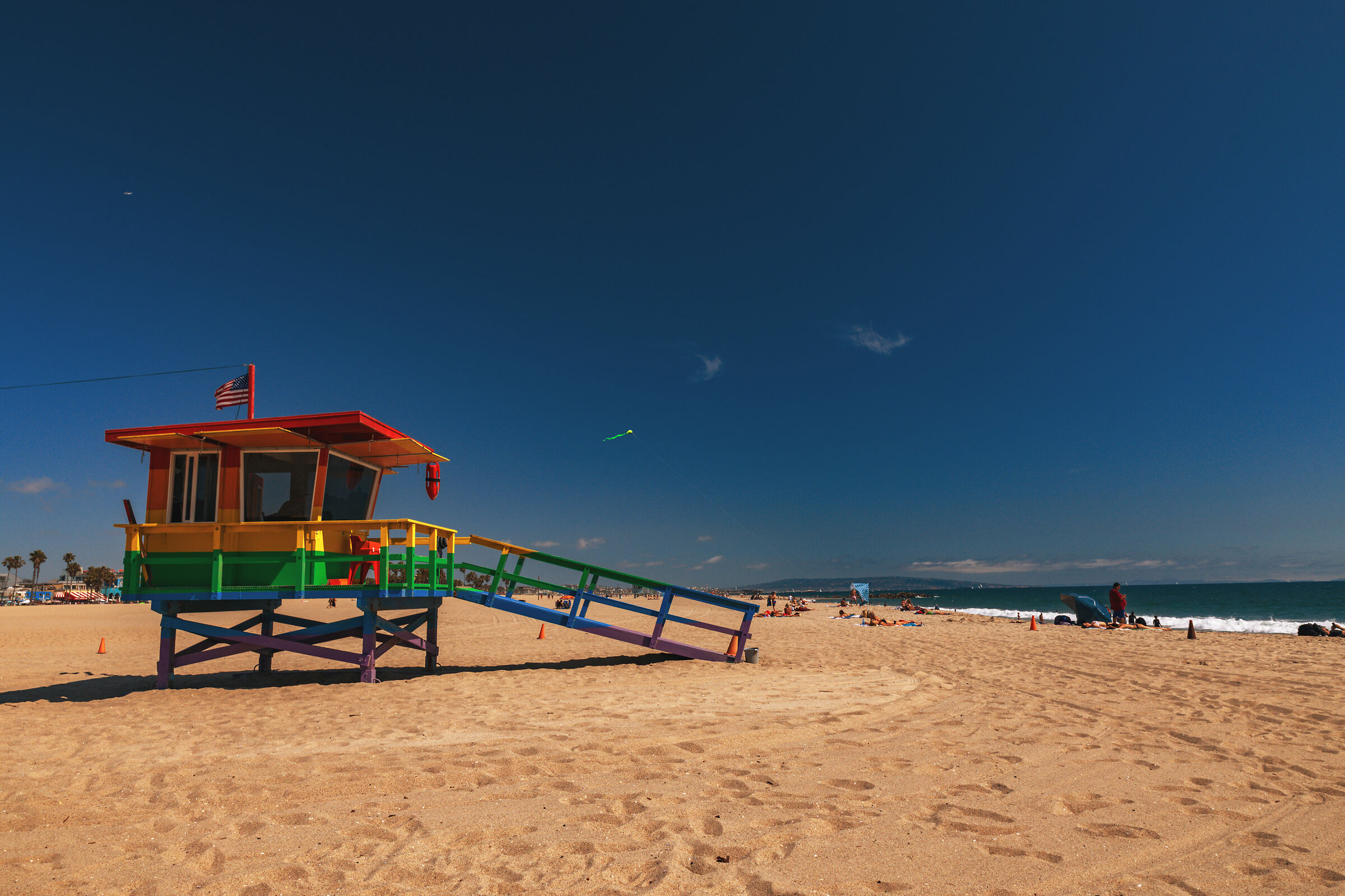 Rainbow on the beach