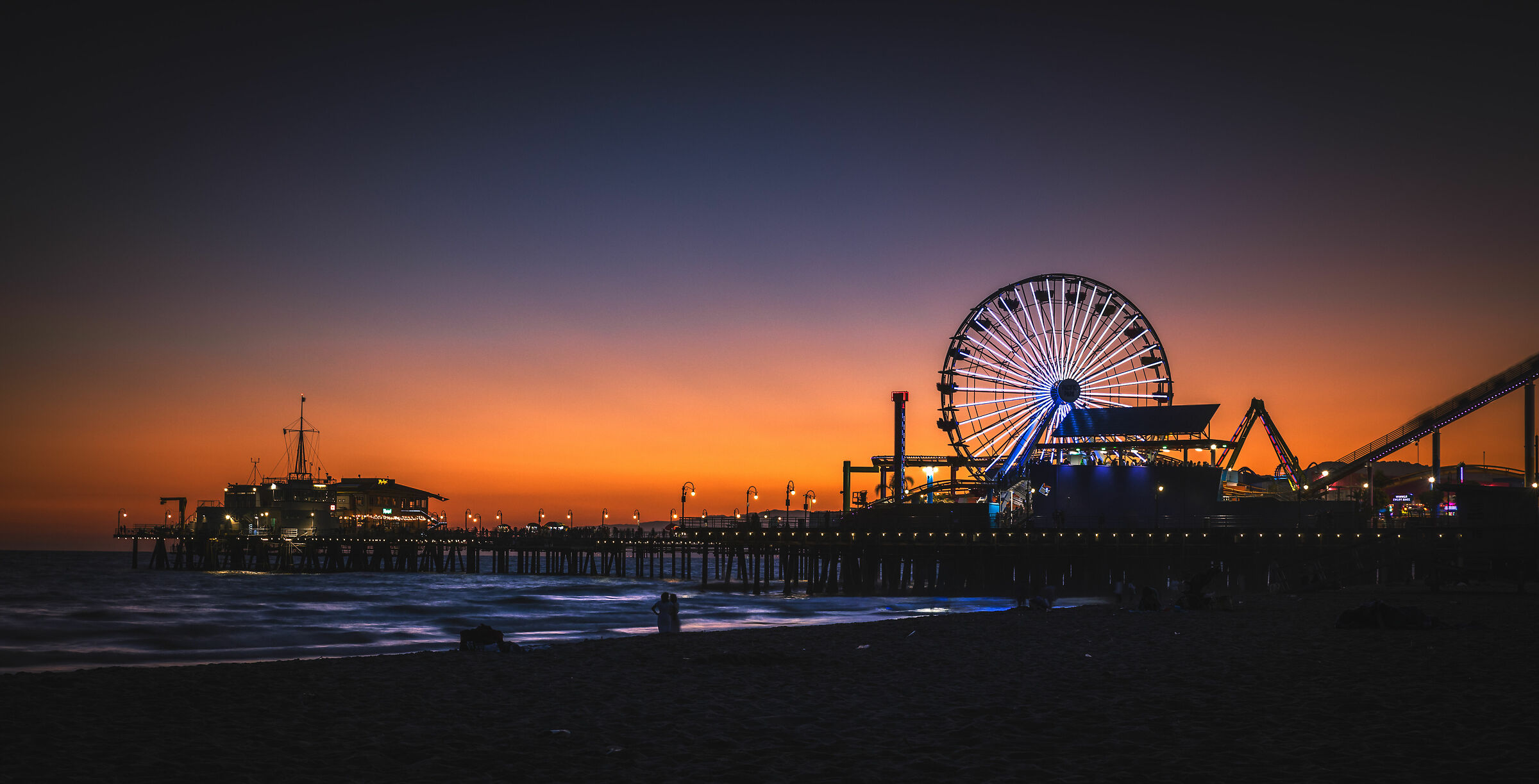 Santa Monica Pier, Santa Monica, Santa.