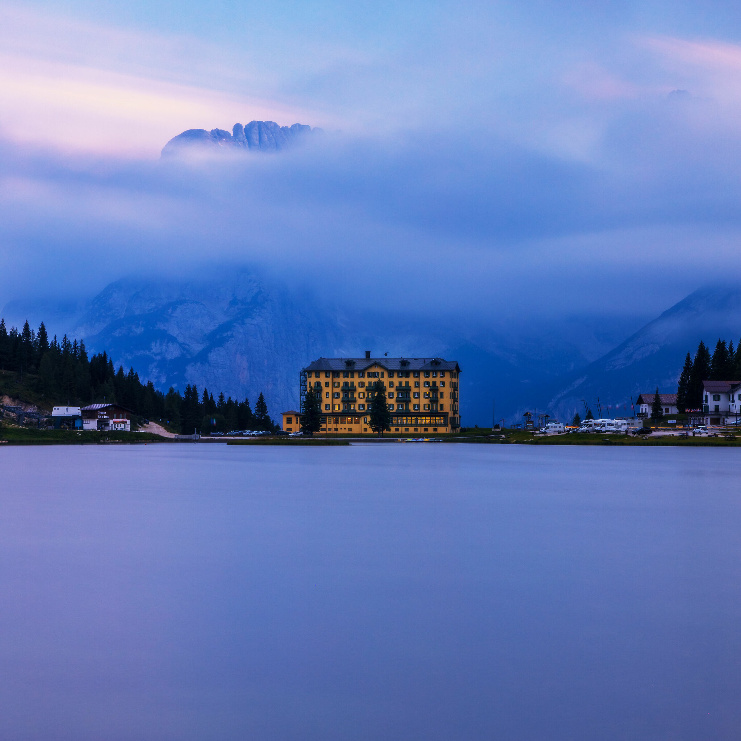 Misurina tra le nuvole