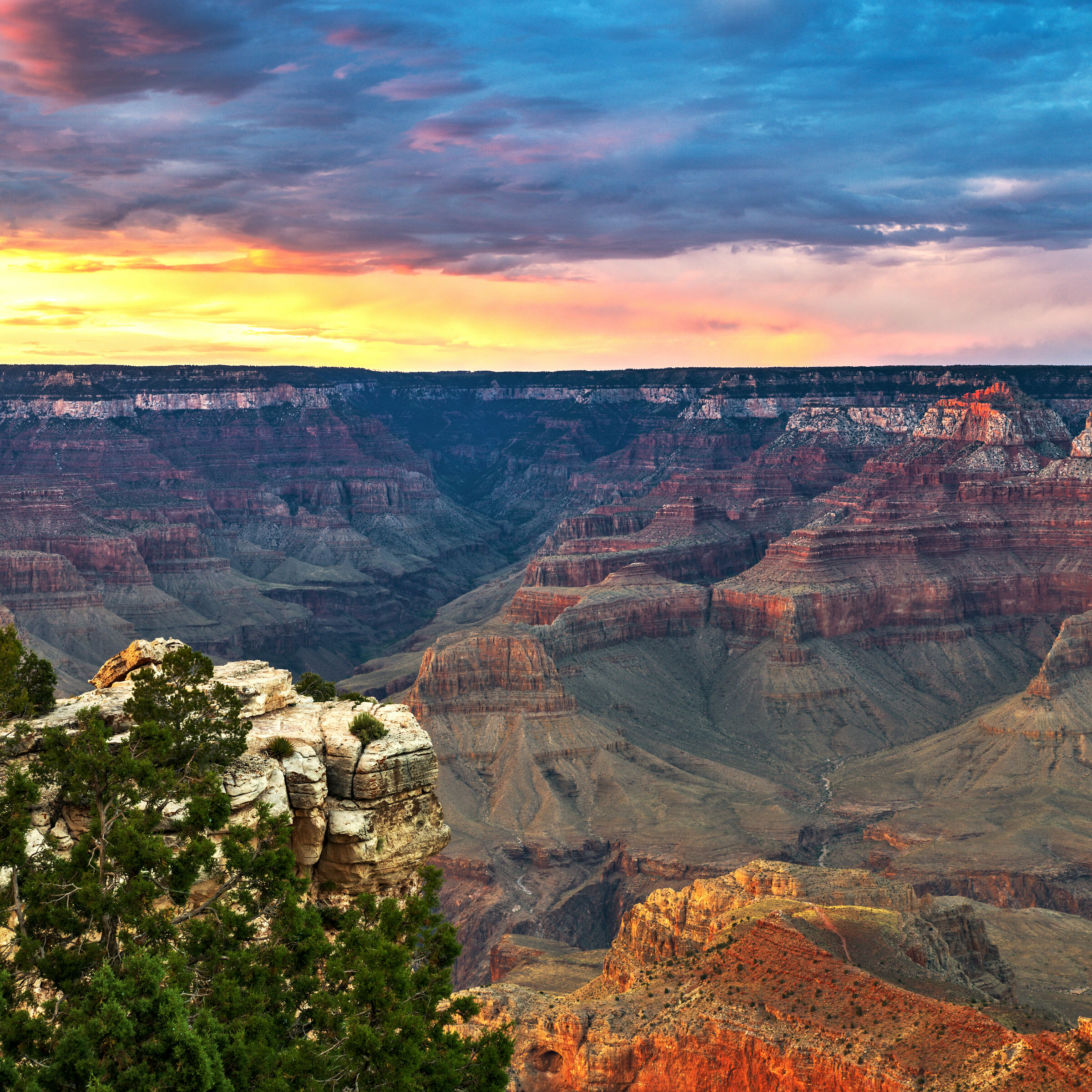 Sunset at the Grand Canyon