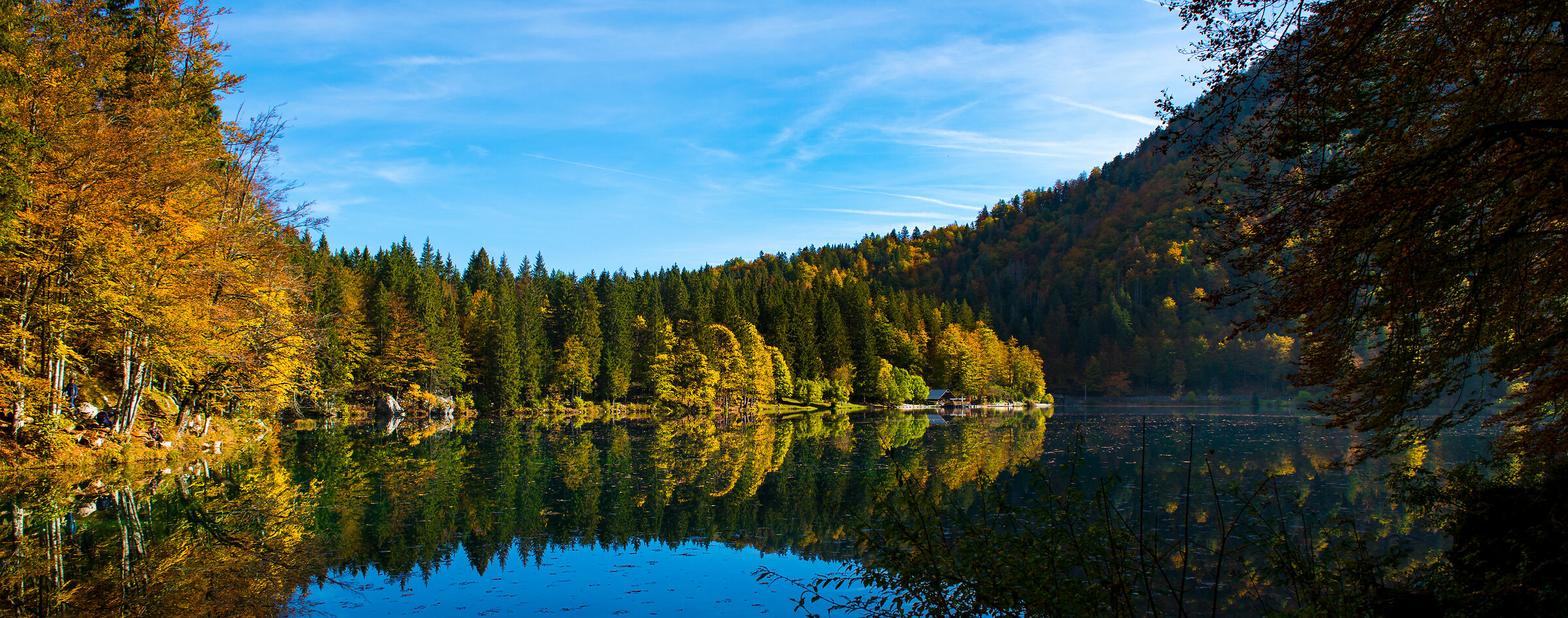 Lower Lake of Fusine