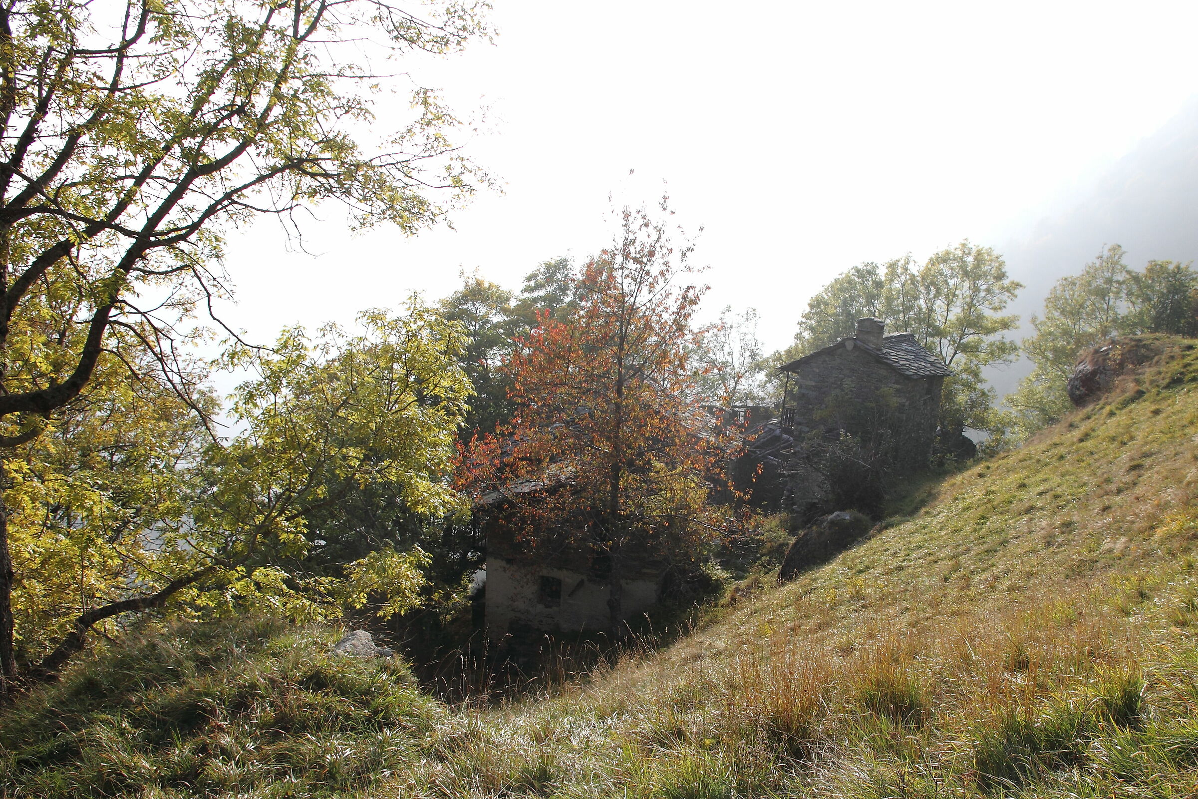 Brenvetto.Magic of alpine villages