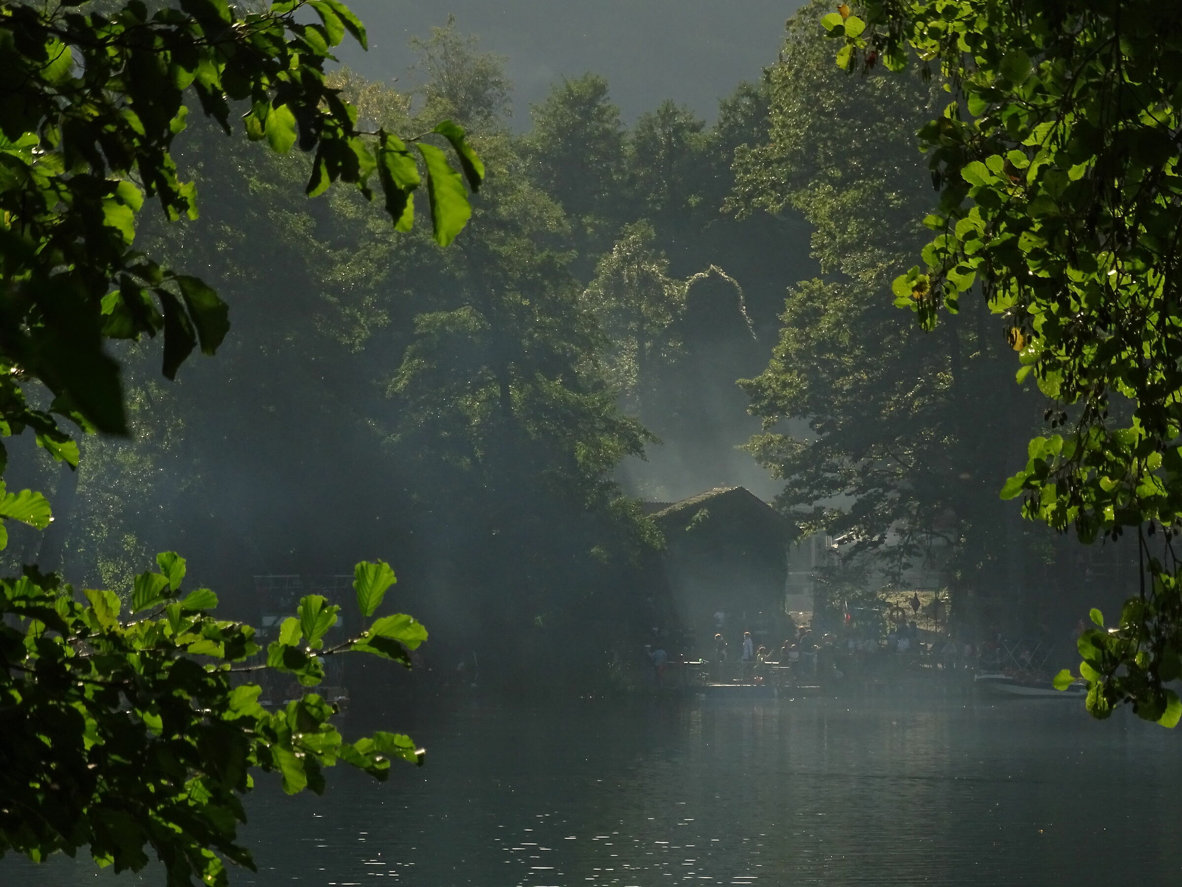 View of Monticchio's Small Lake