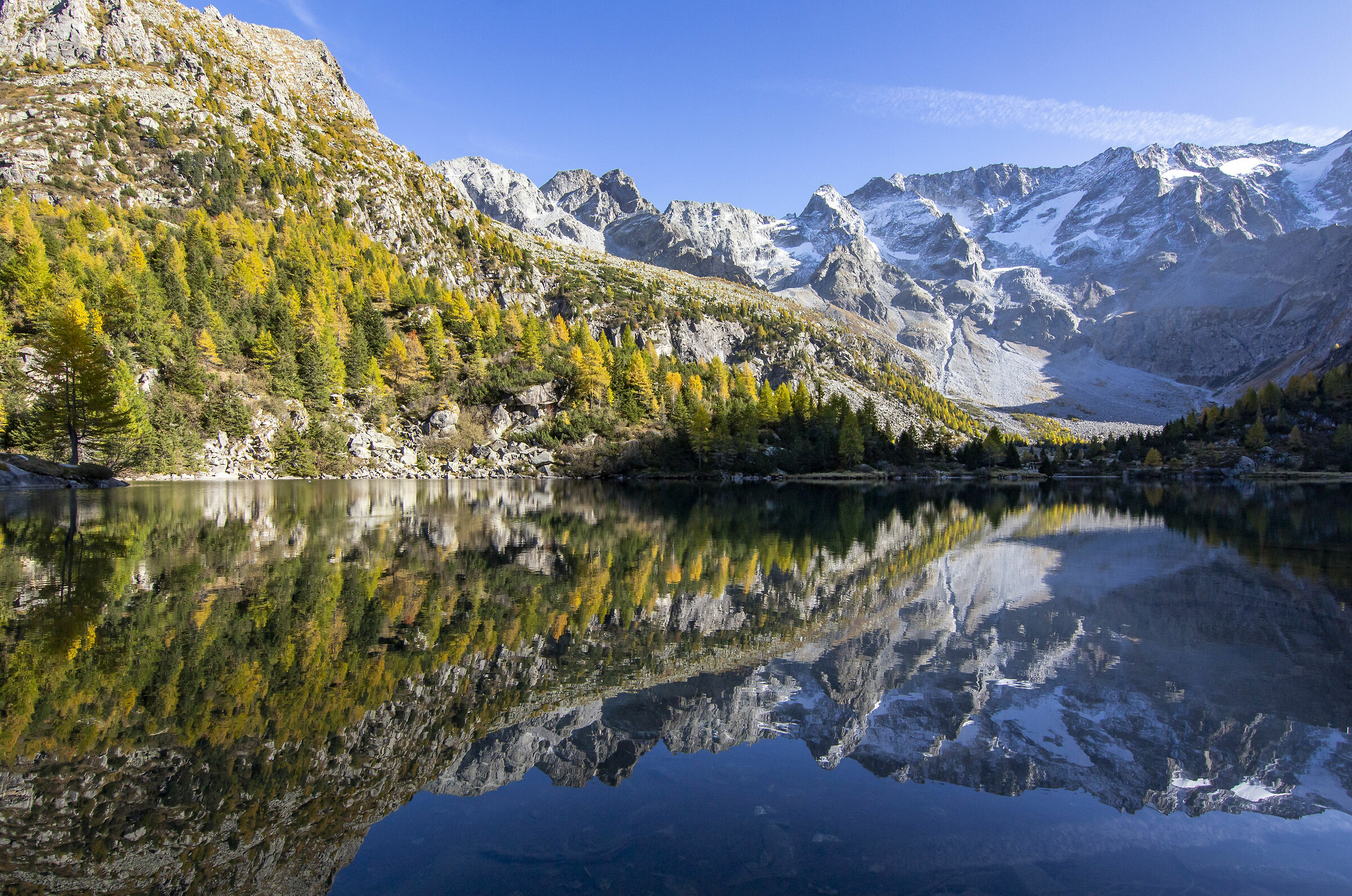 Reflections of Lake Aviolo
