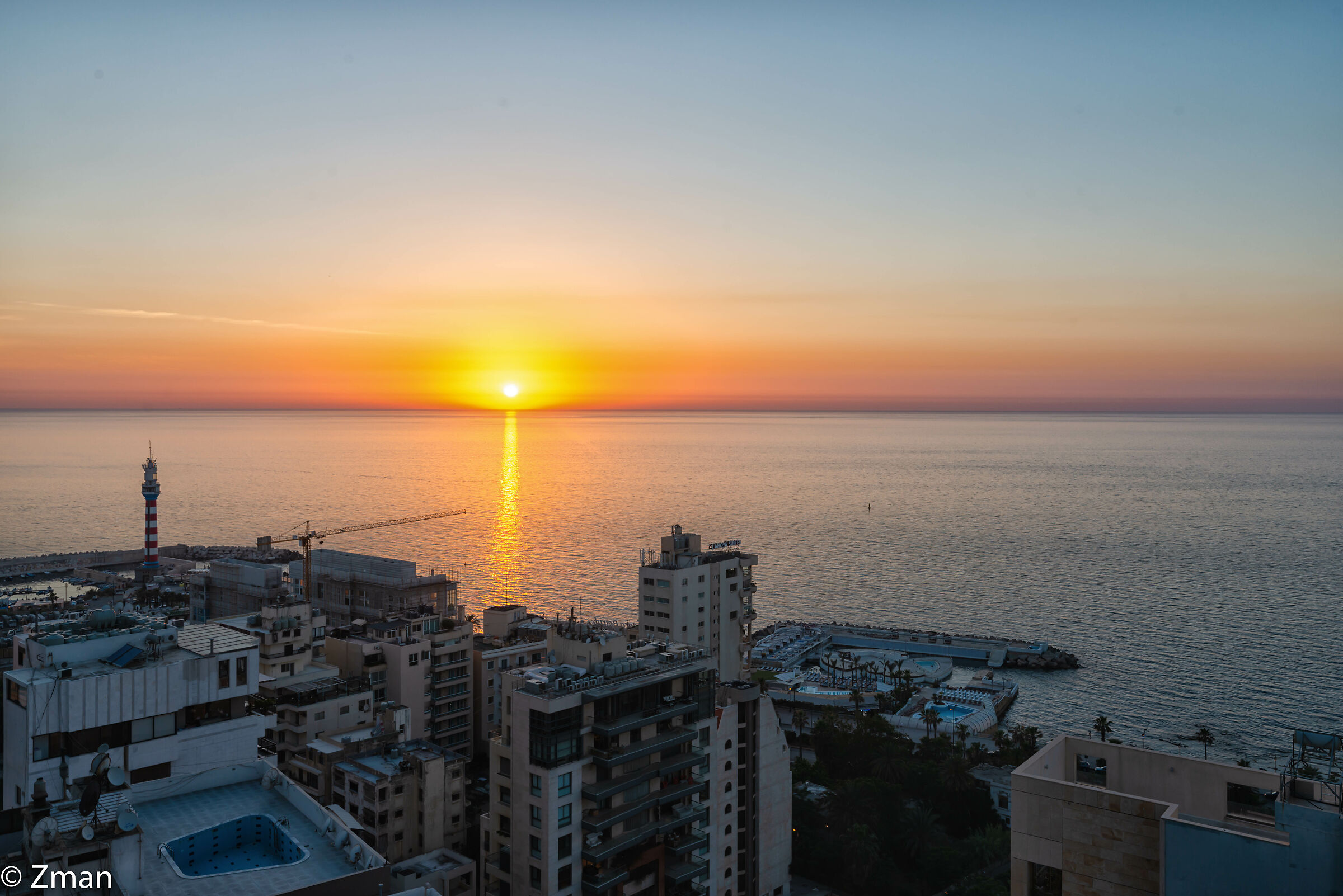 Sunset From Our Balcony