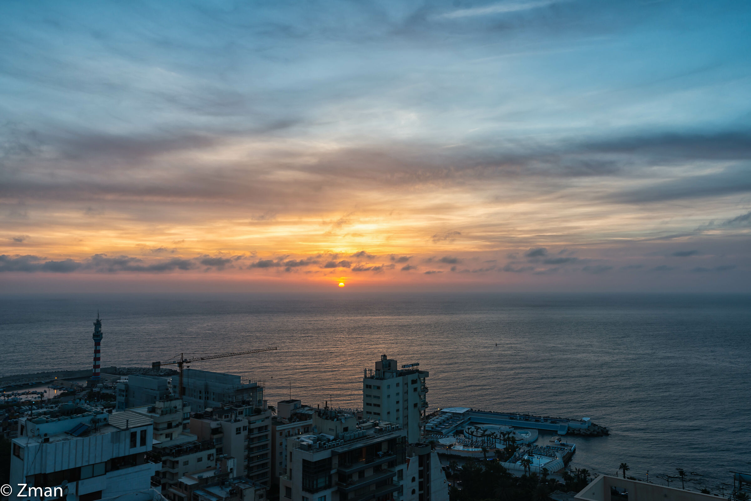 Sunset From Our Balcony