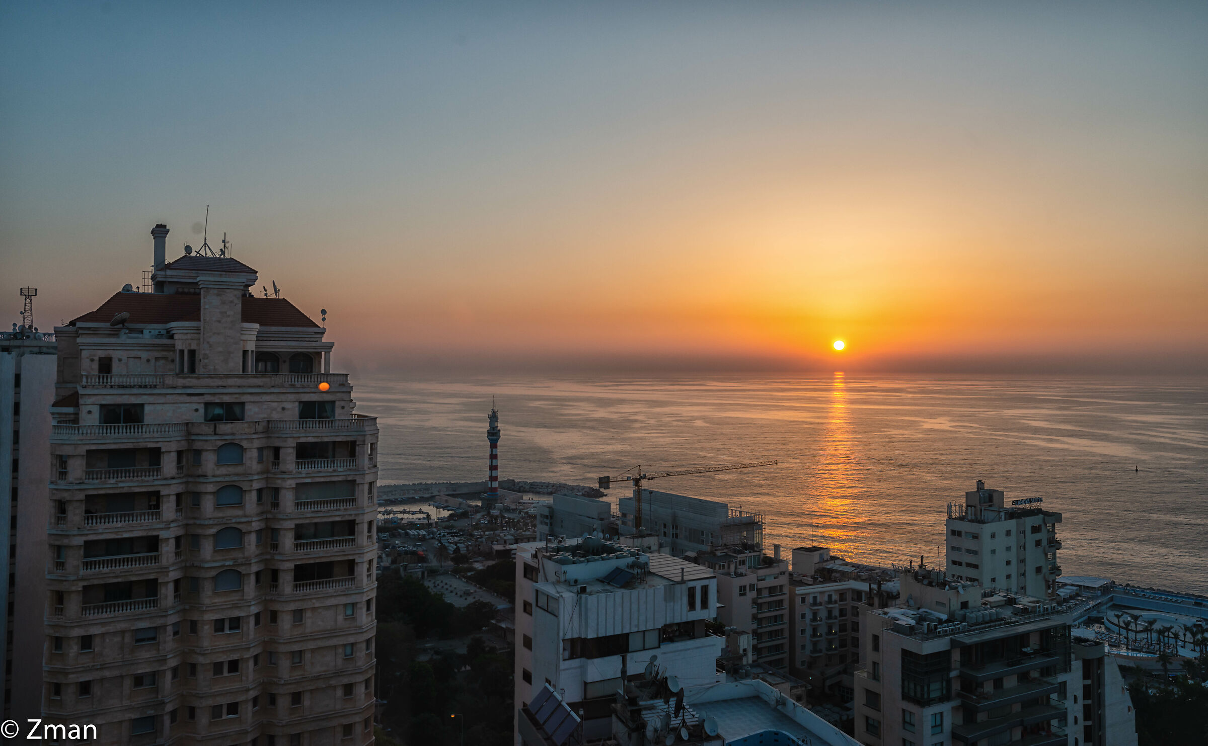 Sunset From Our Balcony