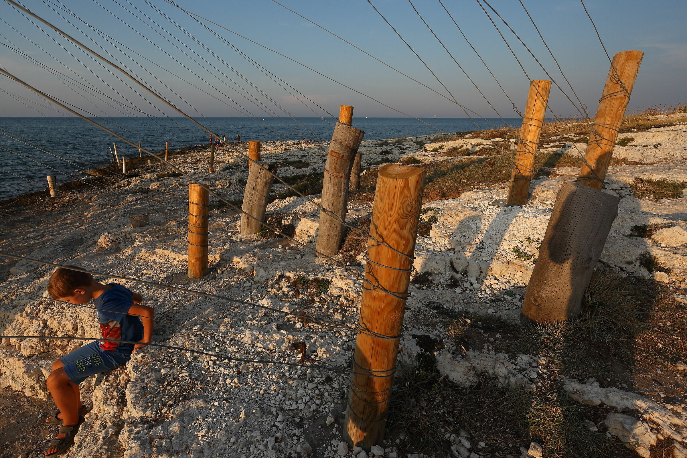 Gabriele al trabucco di Vieste
