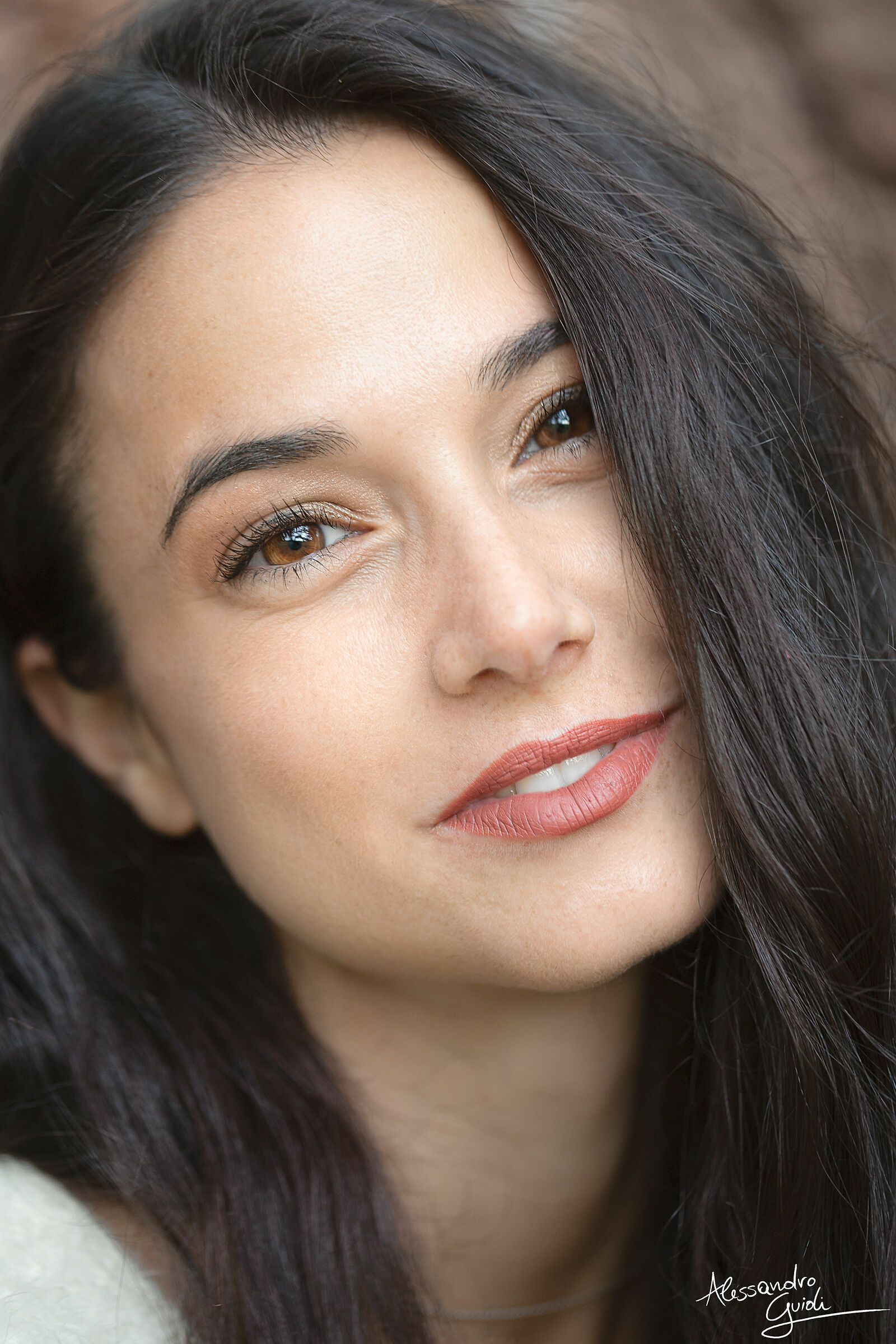 Luna in luce naturale