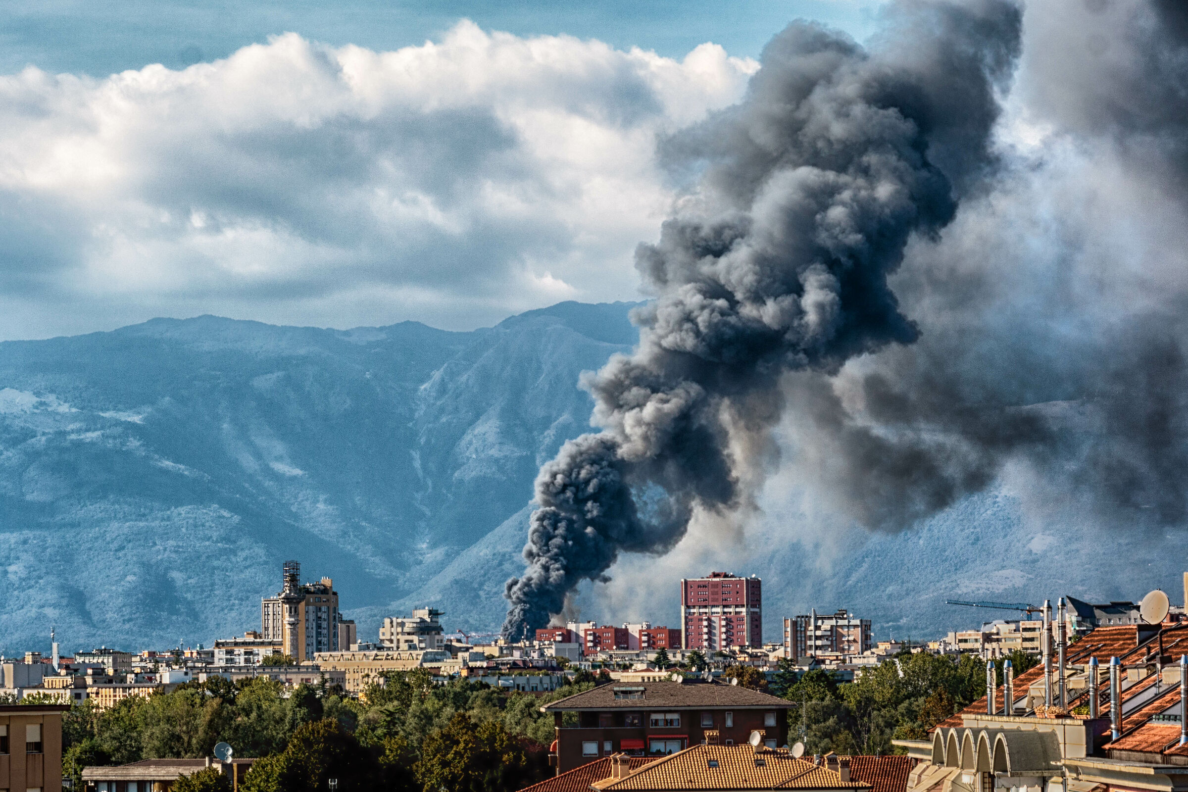 If it burned the city ...