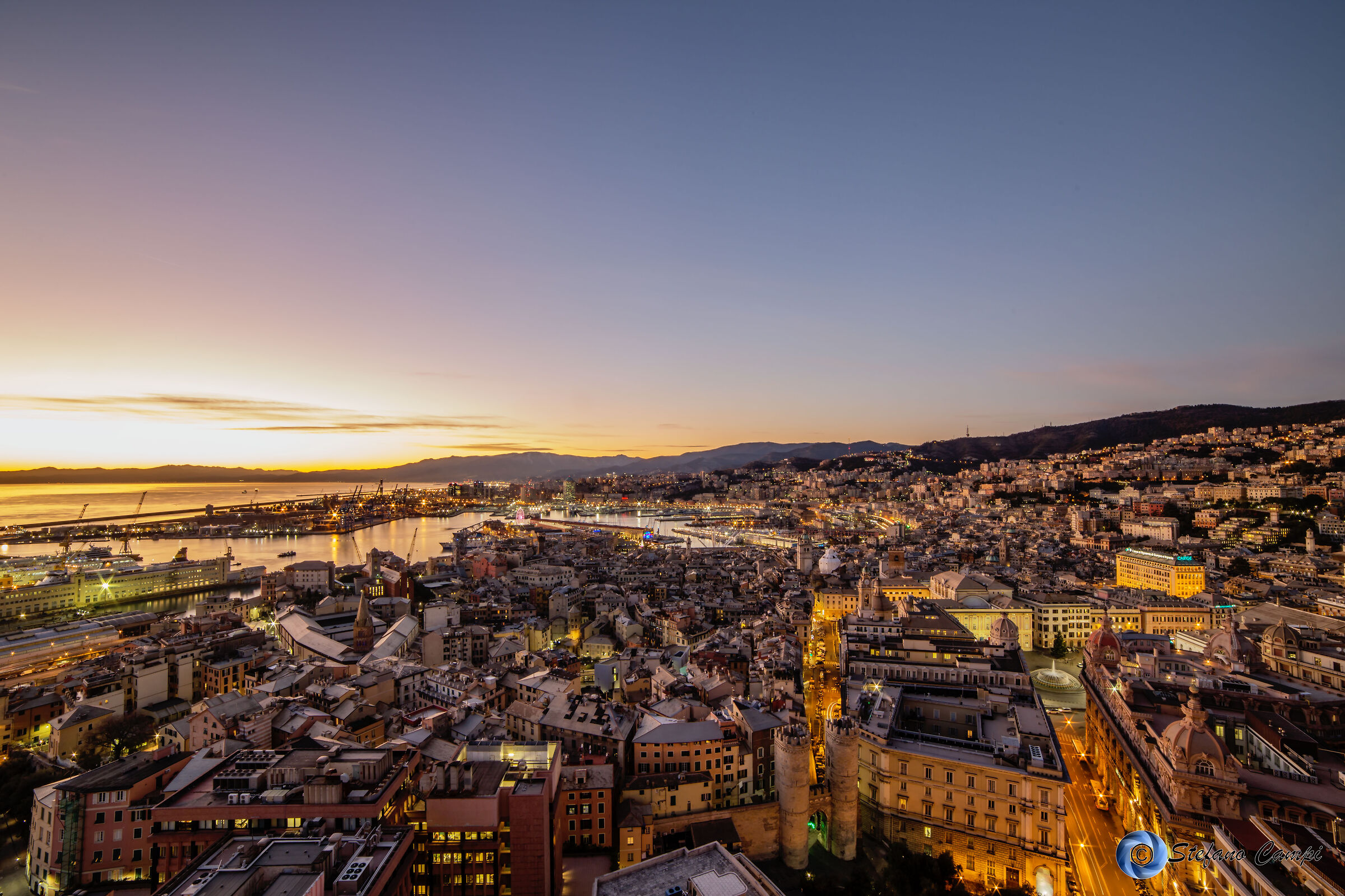 Genoa and its lights