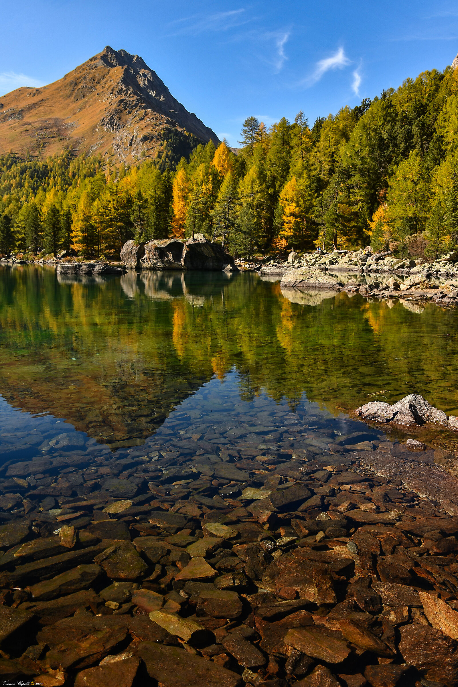 The first autumn colours at 2000mt