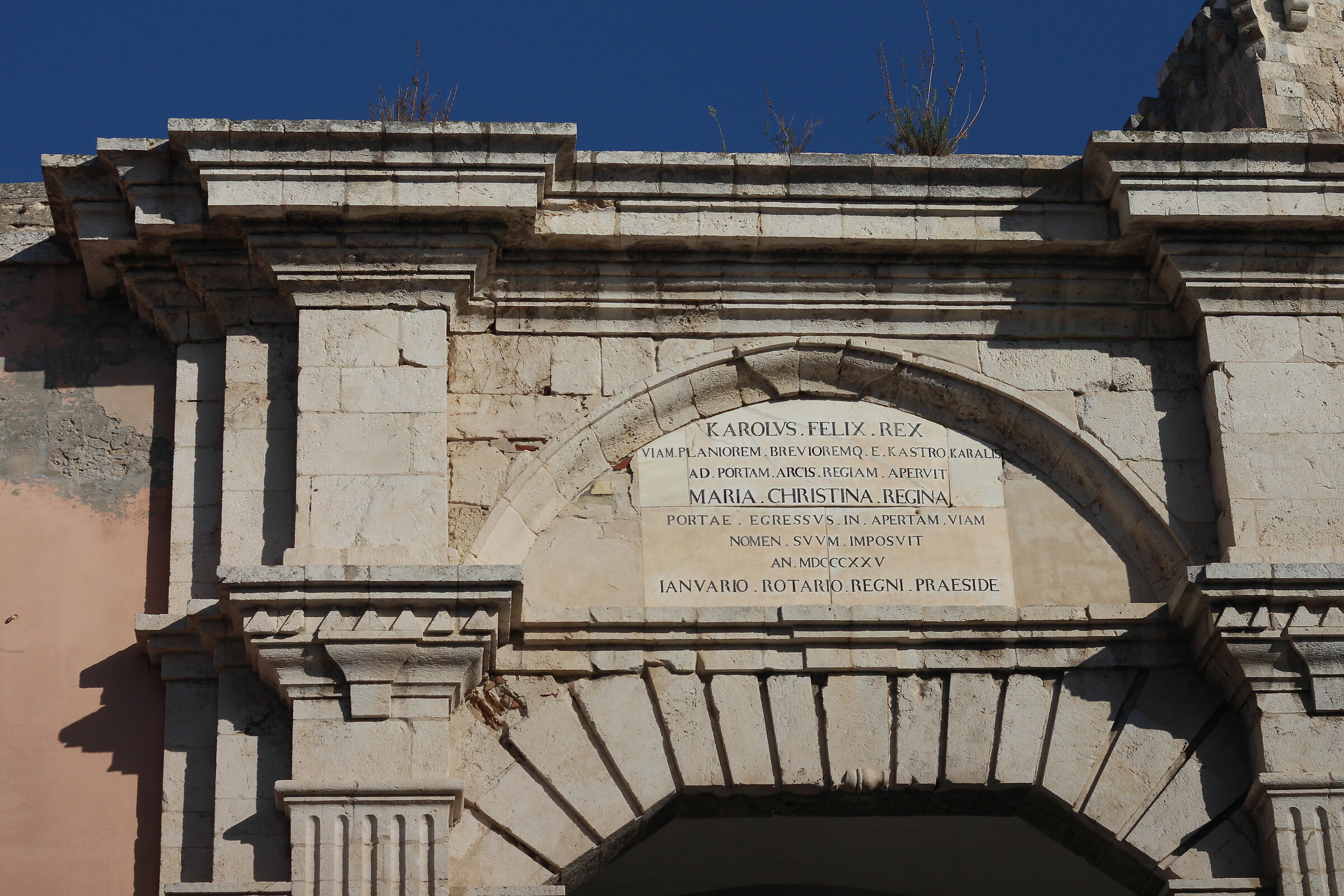 Porta Cristina, Cagliari, Canon FD 50mm 1.8