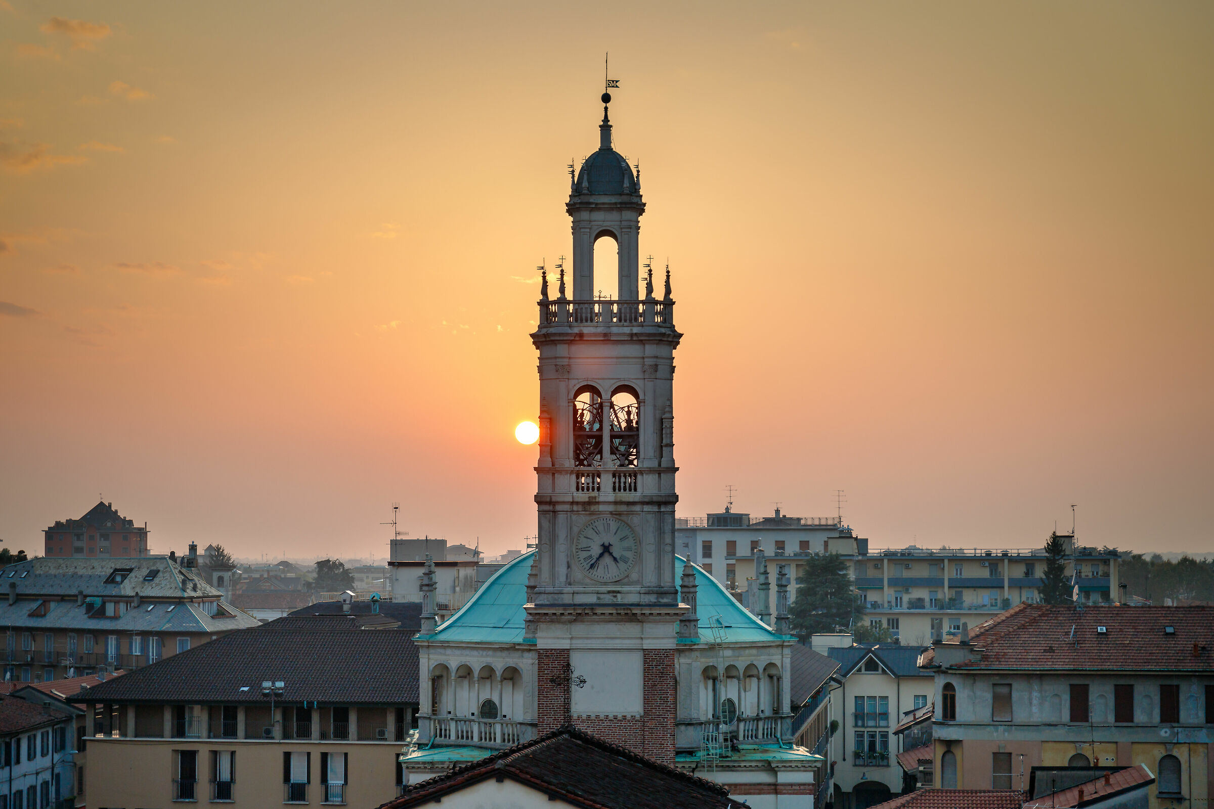 Santa Maria di Busto A. seen from The Ferris wheel