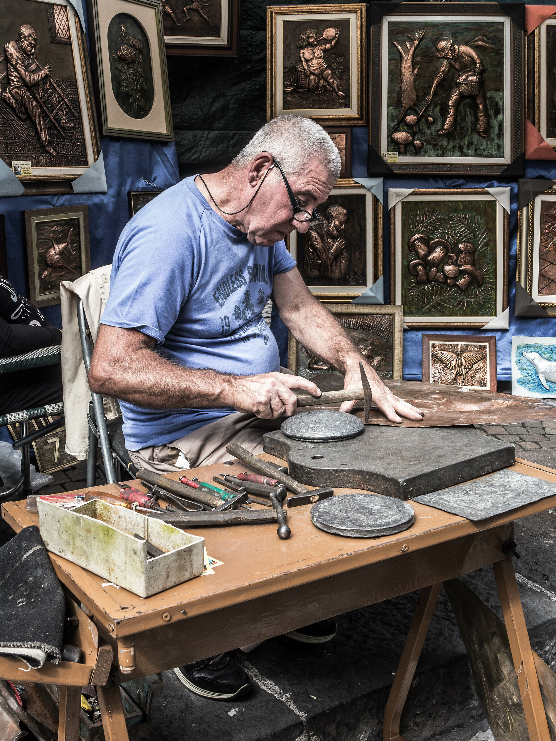 La tecnica dello sbalzo