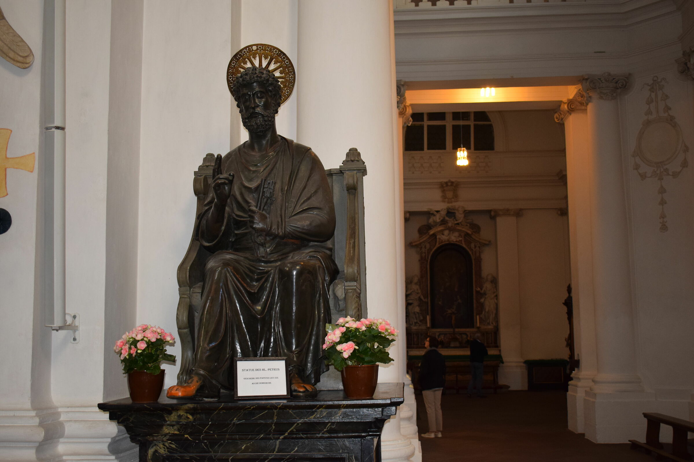 St. Peter's, a very similar statue