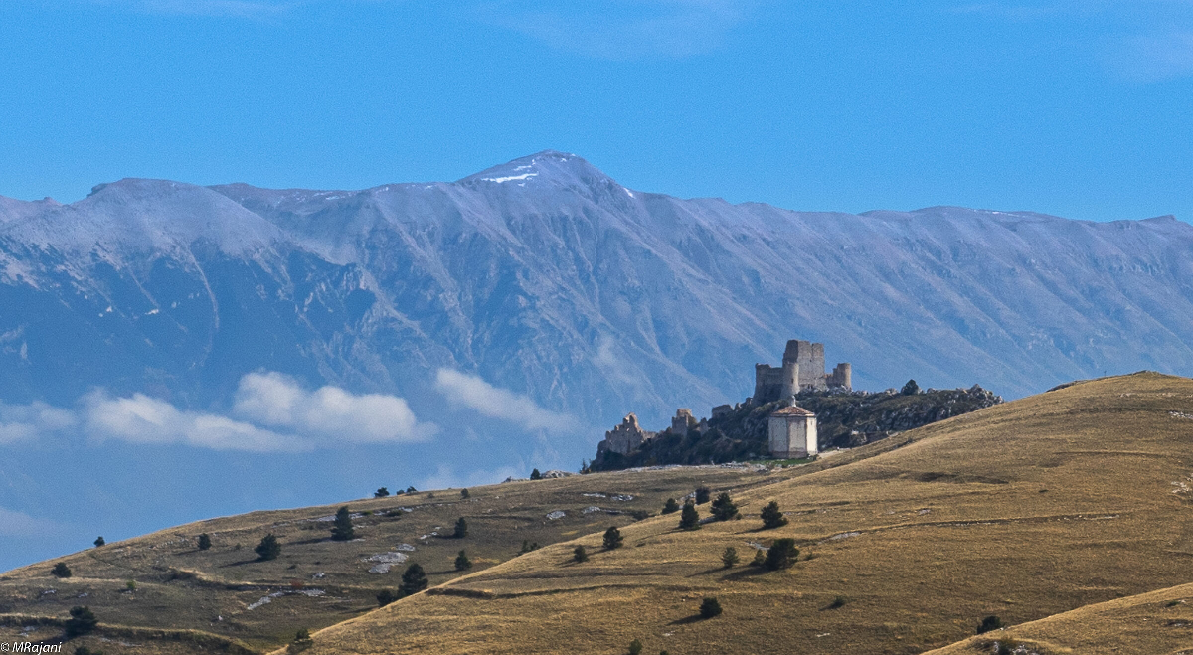 Rocca Calascio and maiella