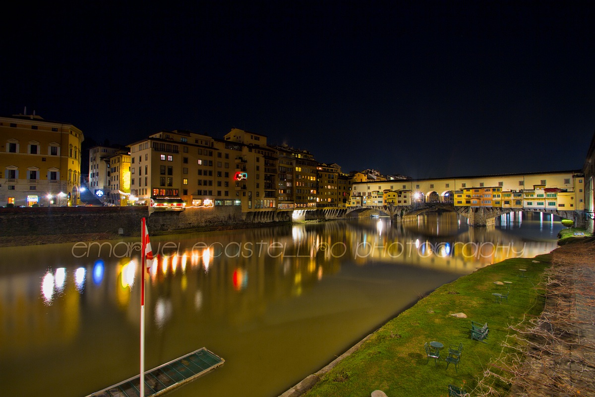 Ponte vecchio e arno