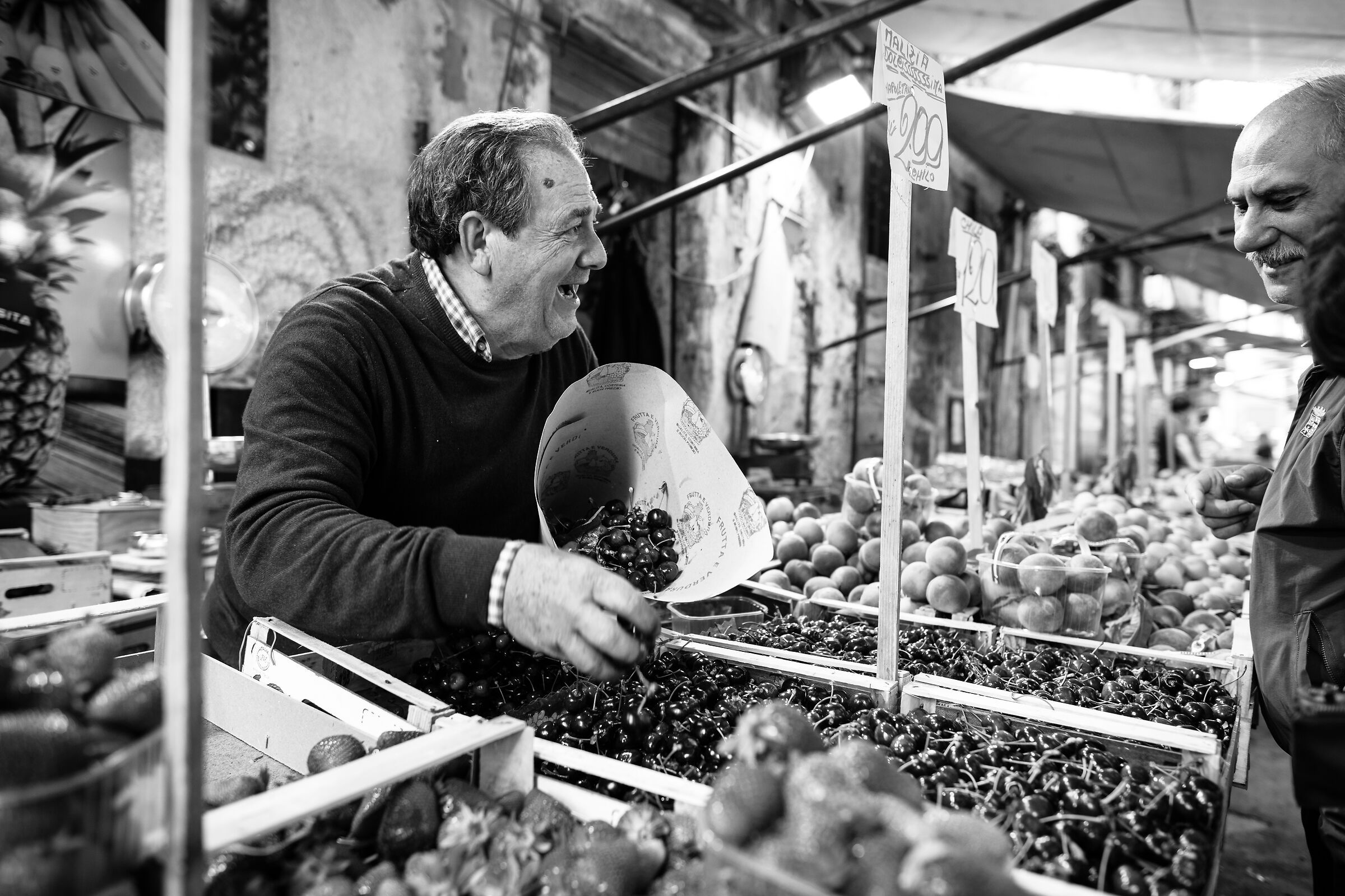 Scene dal Mercato - Ballarò (Palermo)