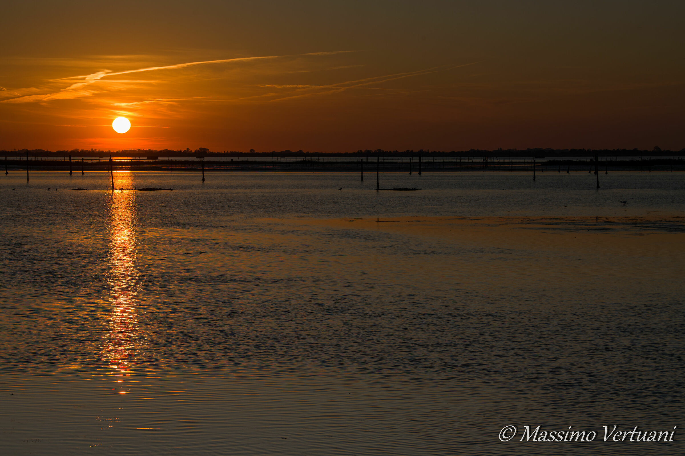 Tramonto sulla valle di P. Caleri (ro)
