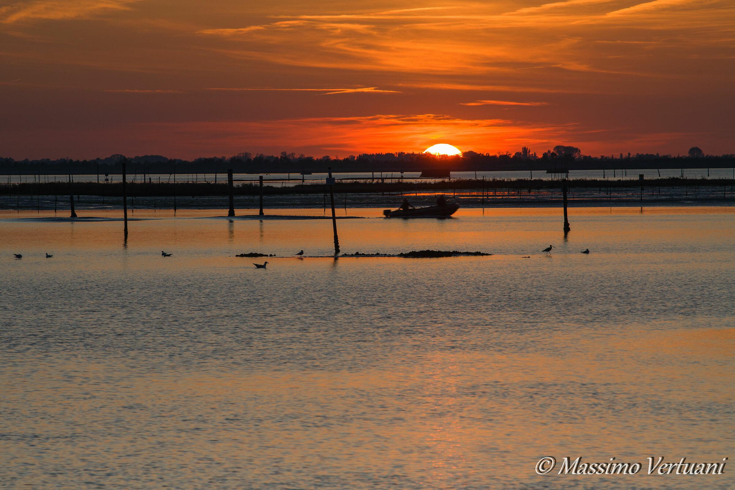 Tramonto sulla valle di P. Caleri (ro)