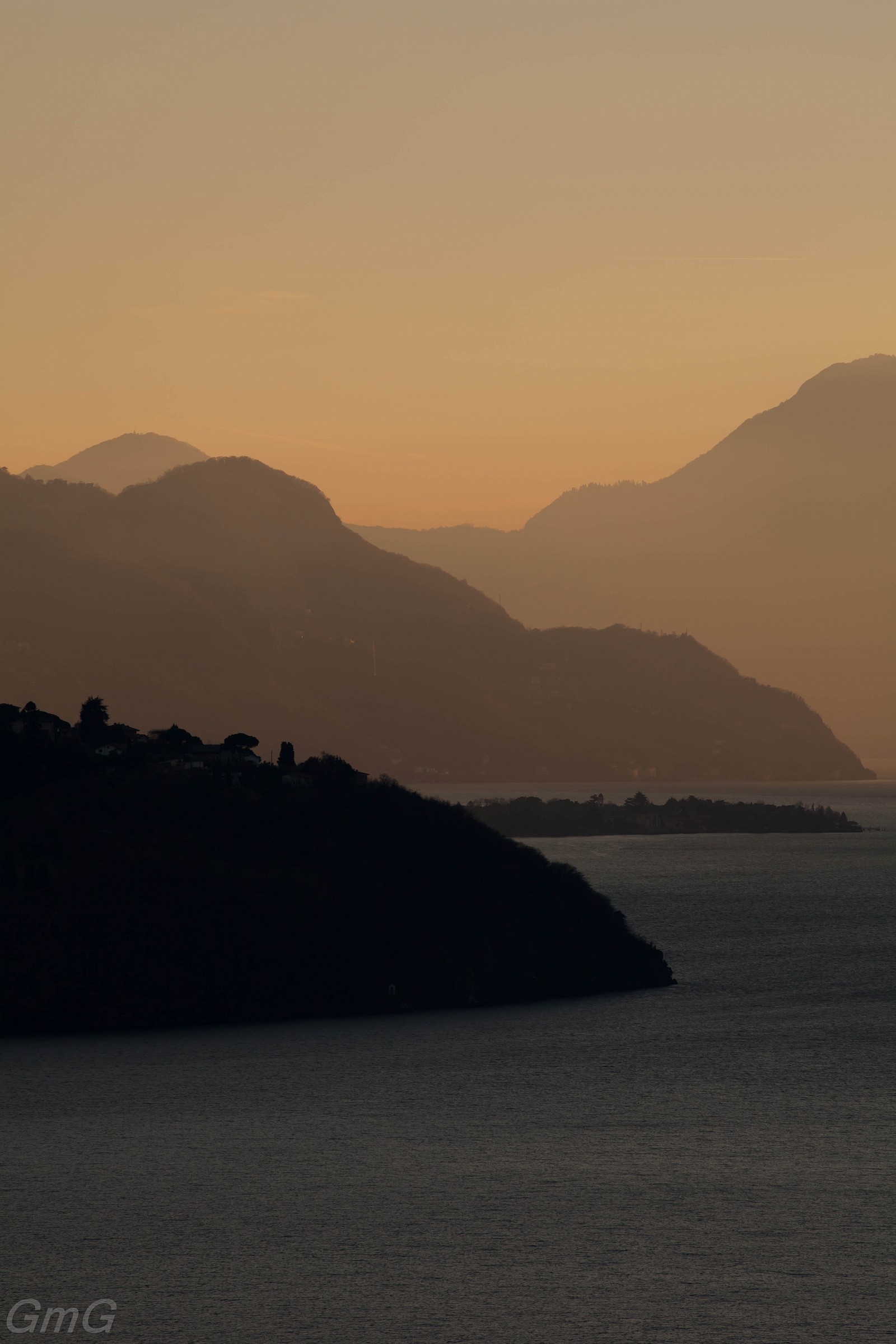 Sunset on -Quel ramo del lago di Como- 01