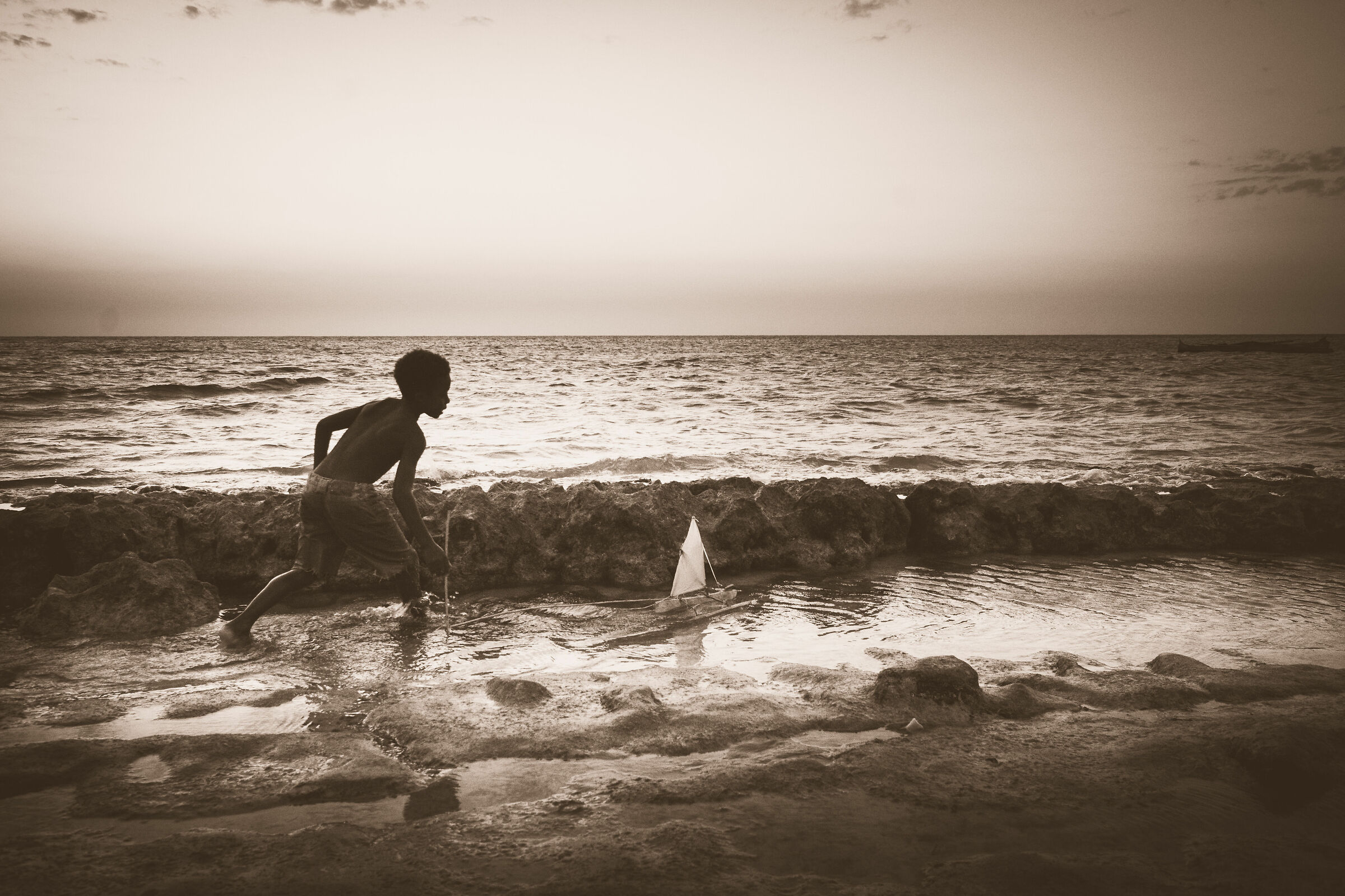 Small fishermen grow up