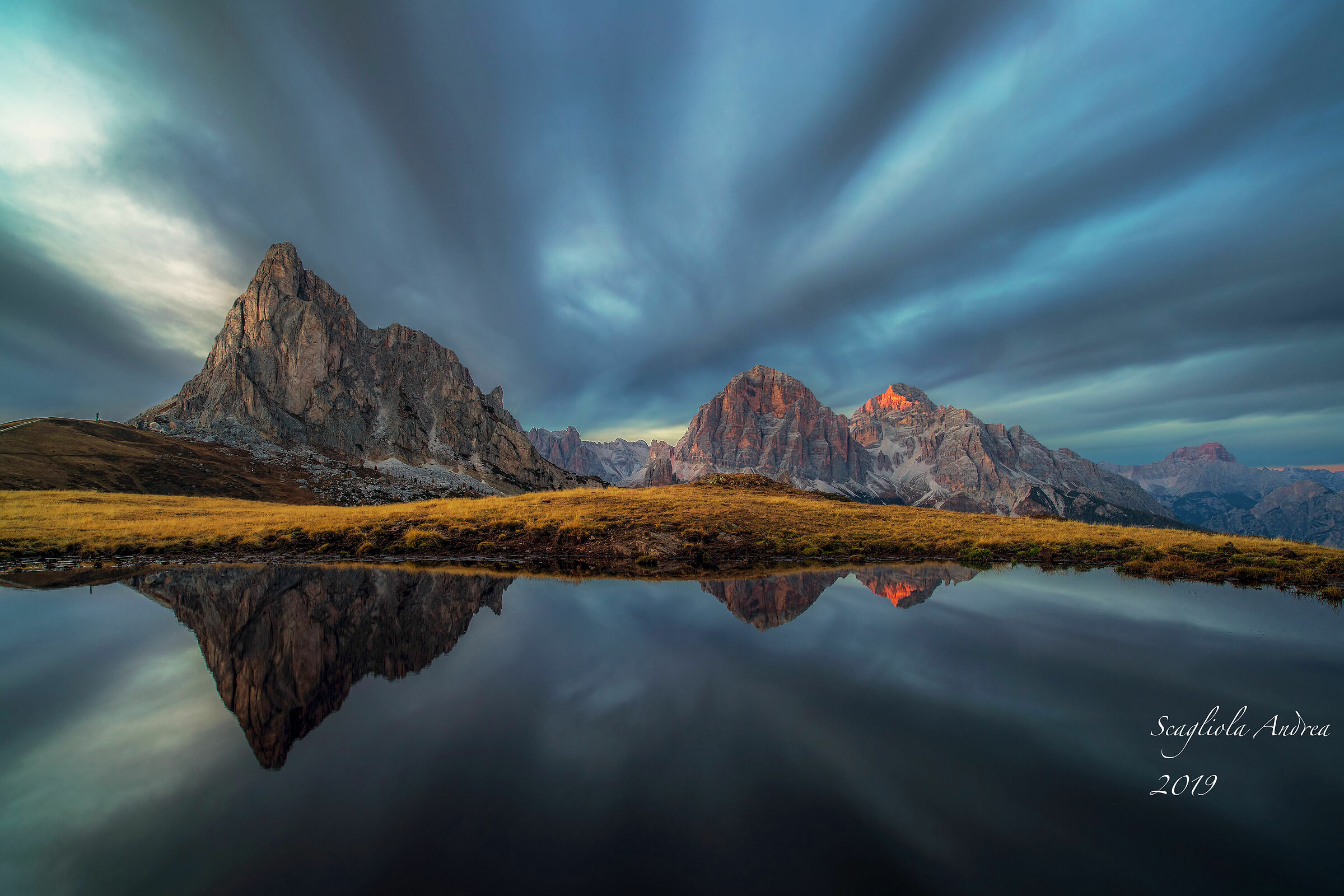 Dolomites reflected
