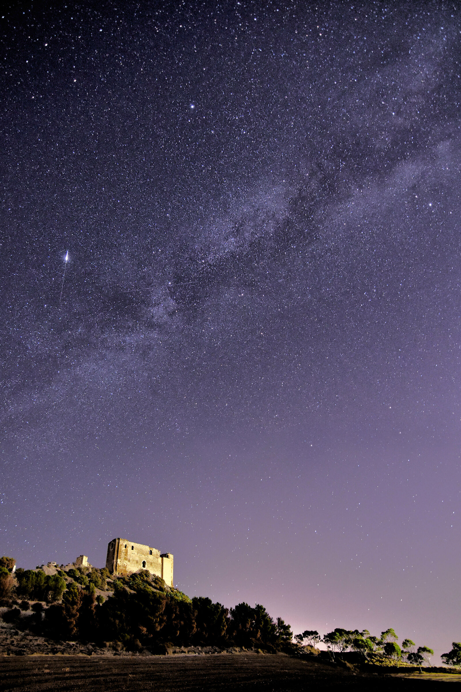 Notte stellata siciliana
