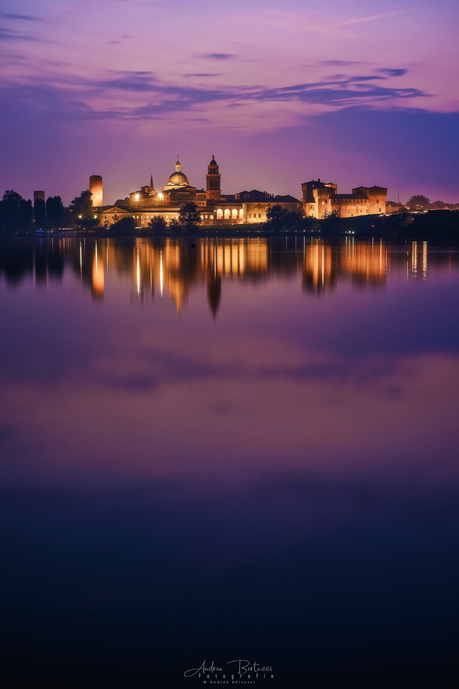 Mantova al crepuscolo