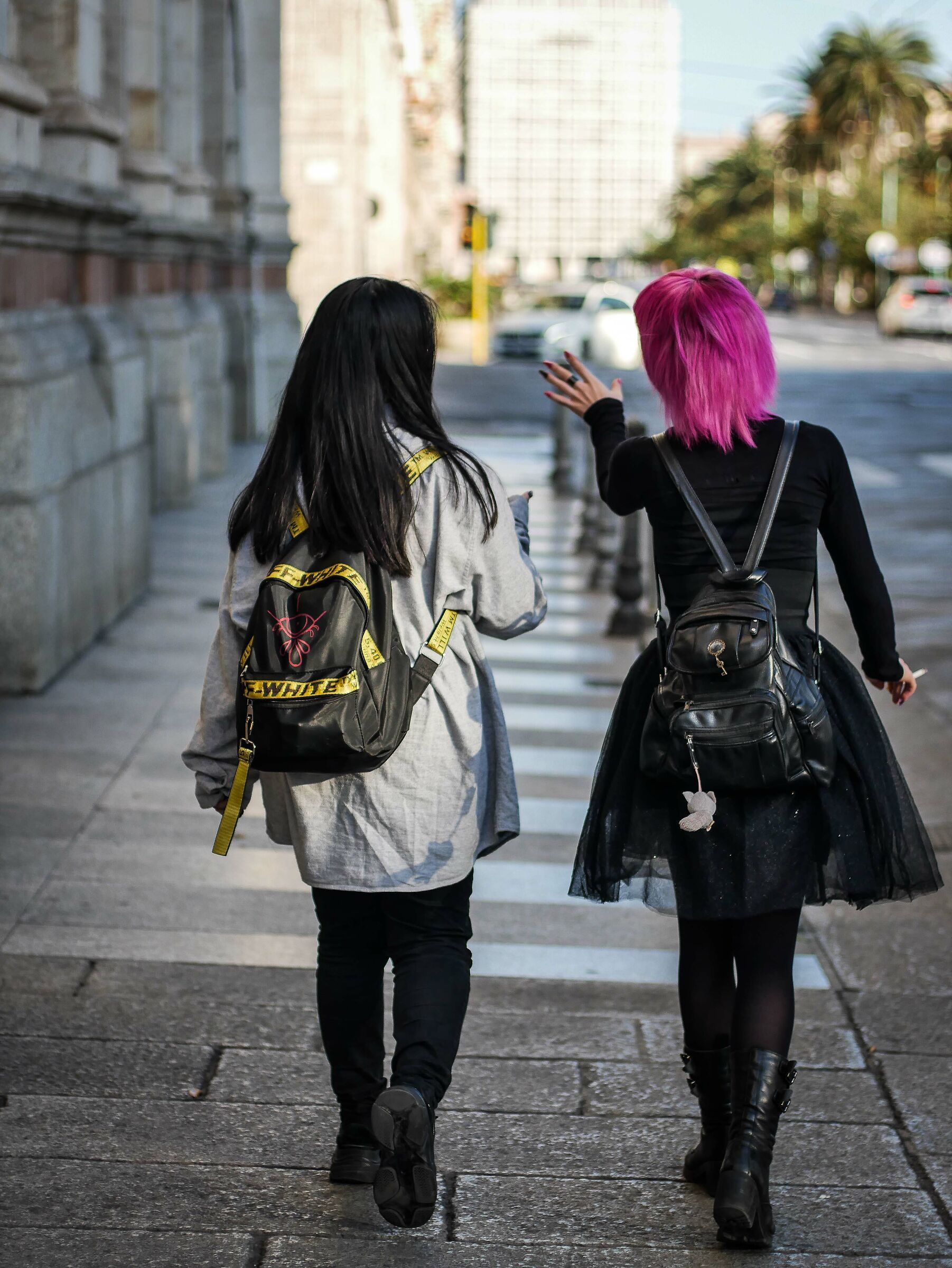 I don't care I leave him!