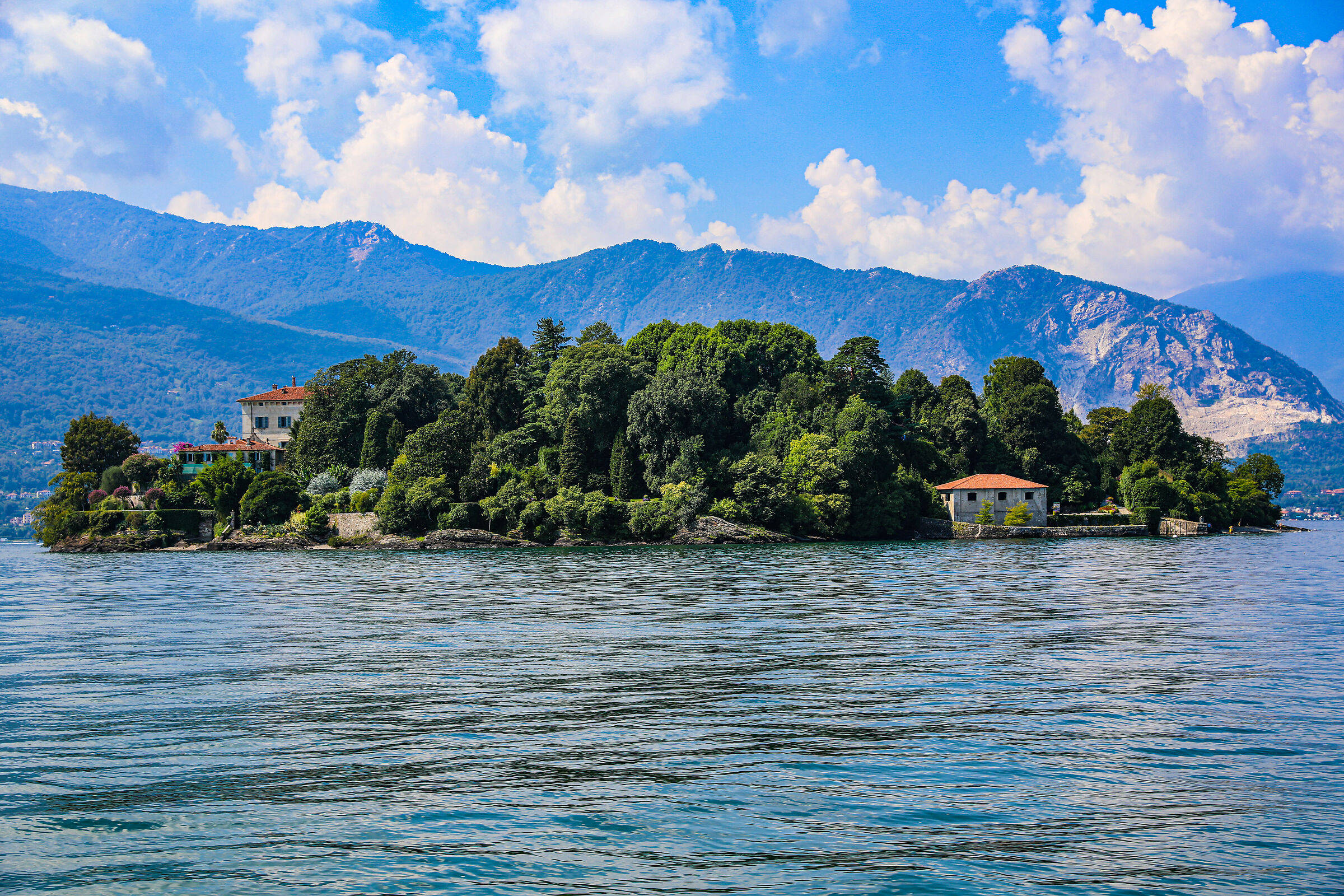 Mother Island on Lake Maggiore