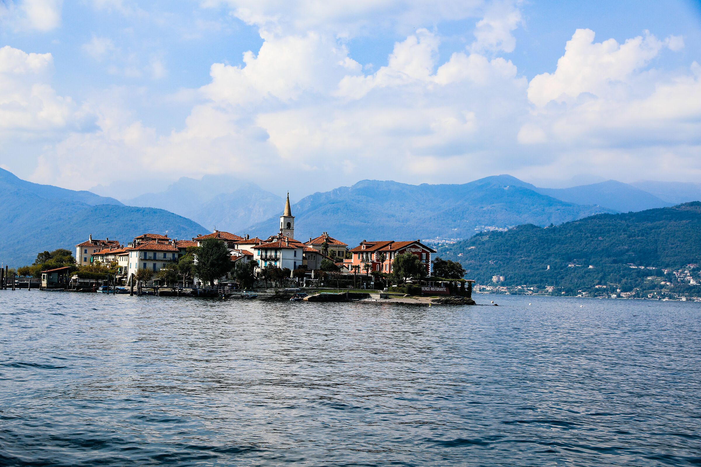 Fishermen's Island on Lake Maggiore