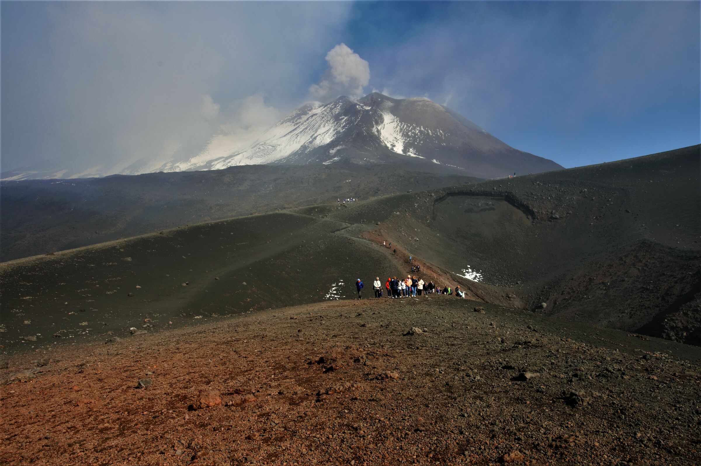 lunar landscape on "in Muntagna"...