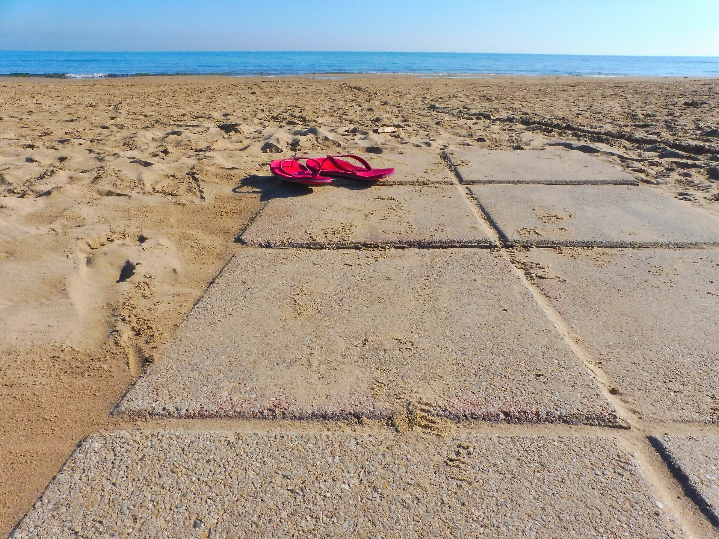 At the end of the road