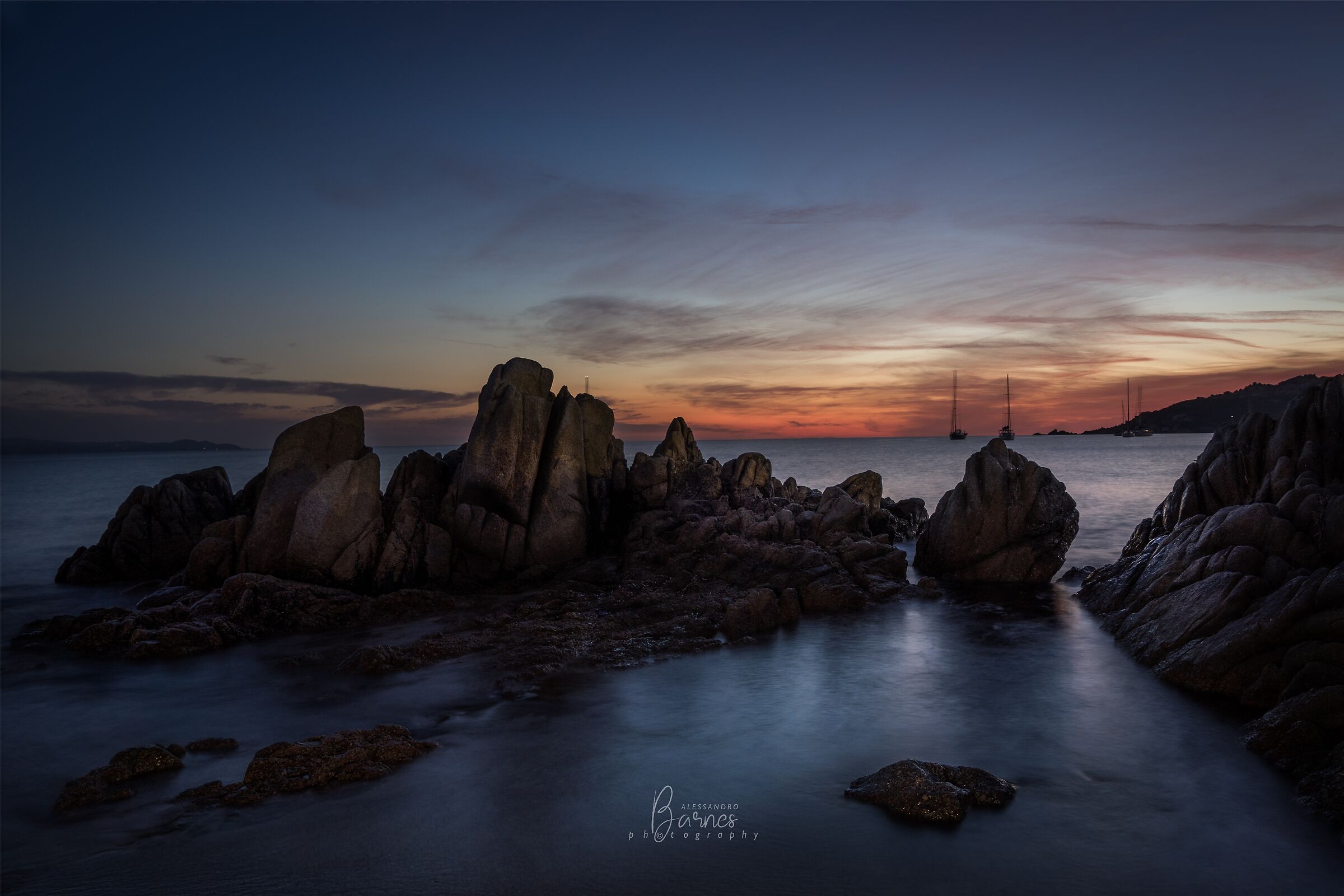 Head Sardinia - sunset -