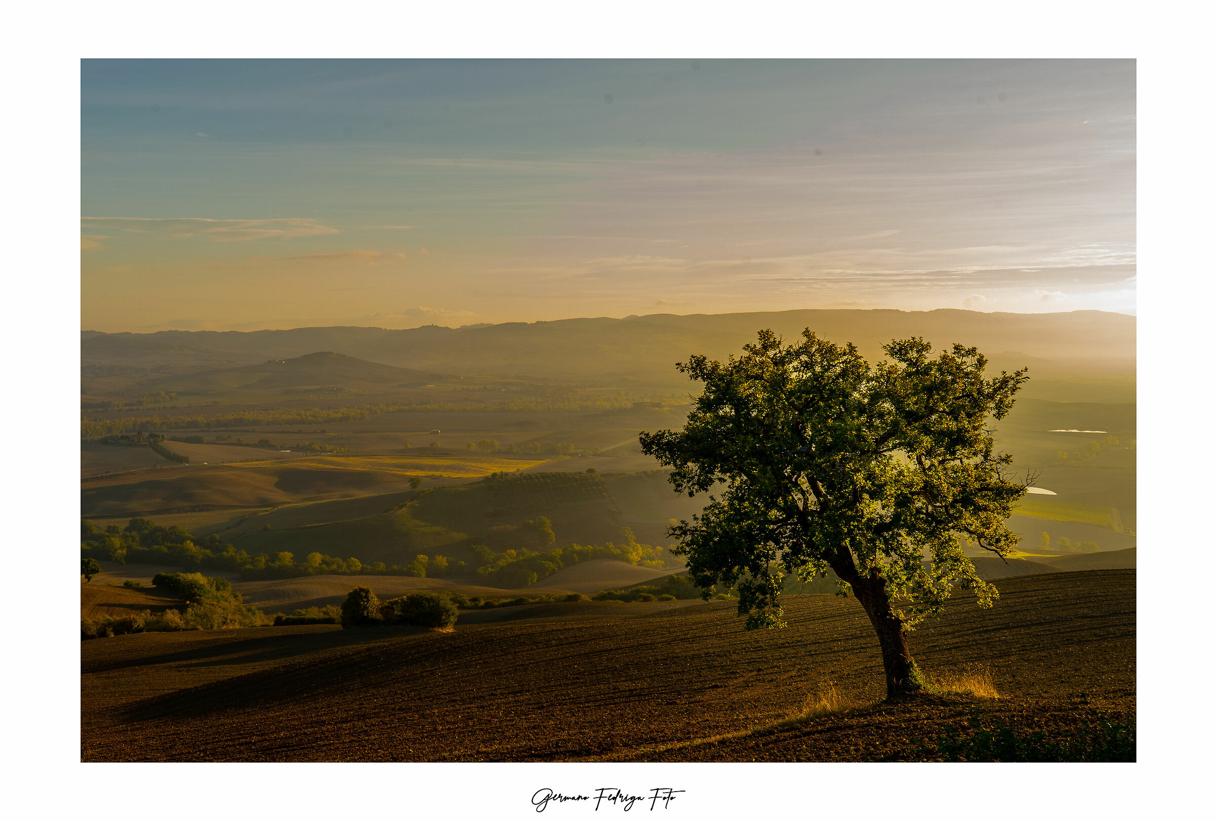 Luci e colori della Val D'orcia