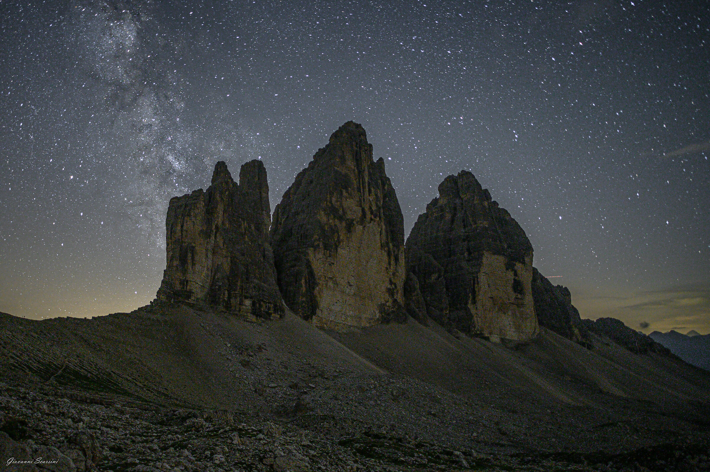 Le Tre Cime by Night
