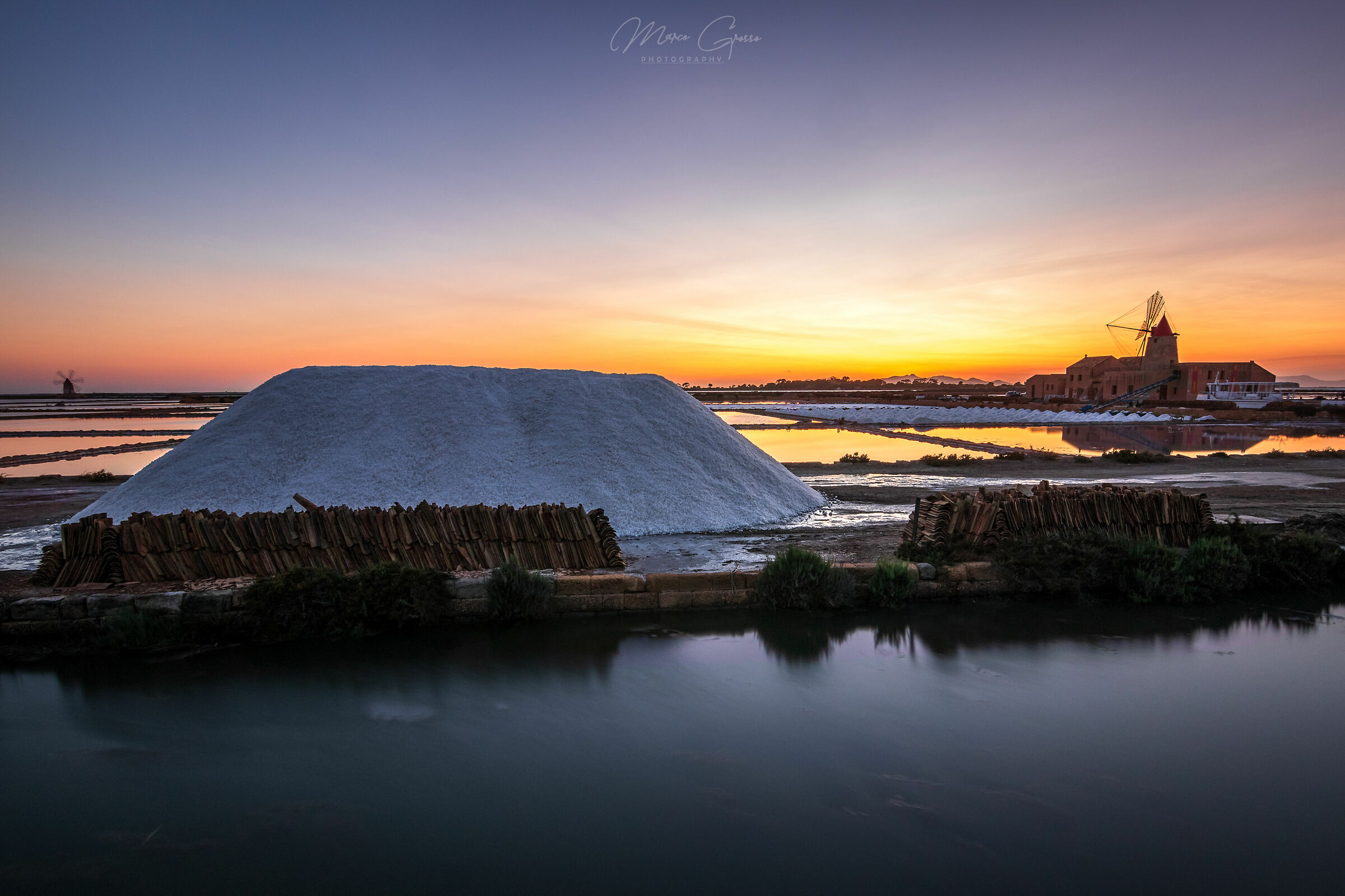 Tramonto Alle Saline dello Stagnone, Marsala