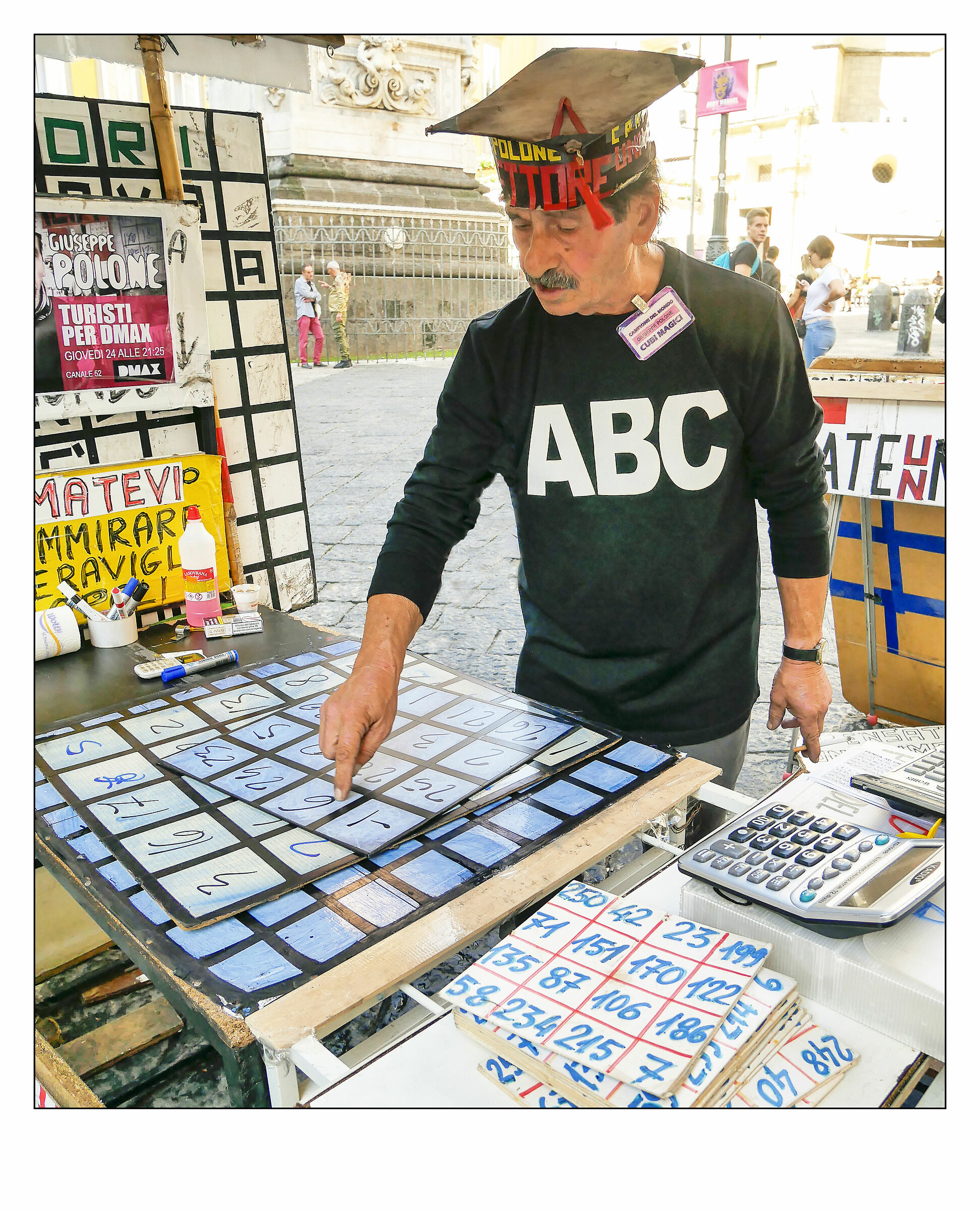 -between numbers and letters- Giuseppe Polone