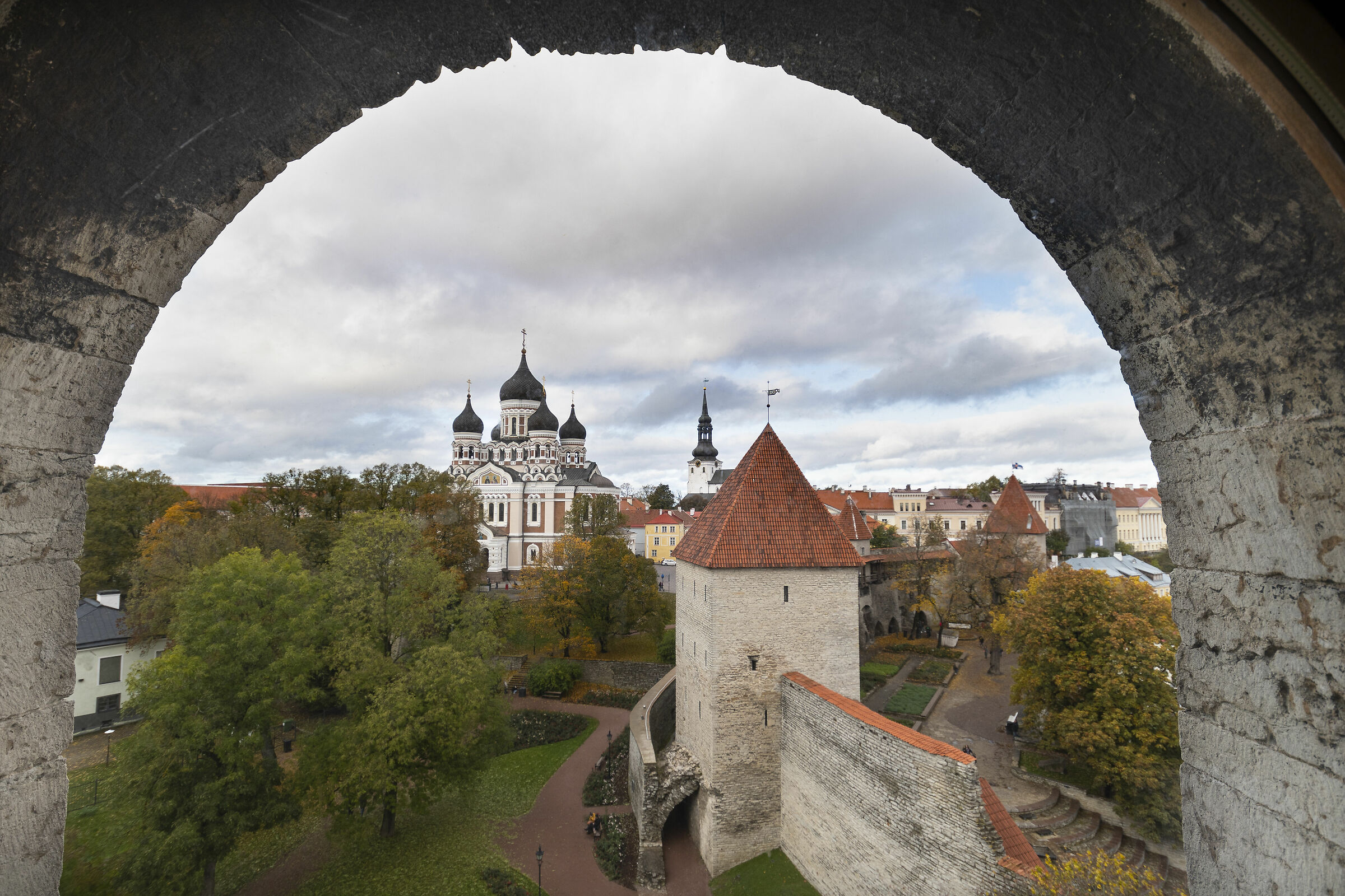 View from tallinn walls